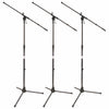 On Stage Stands Euroboom Microphone Stand 3 Pack Bundle Accessories / Stands