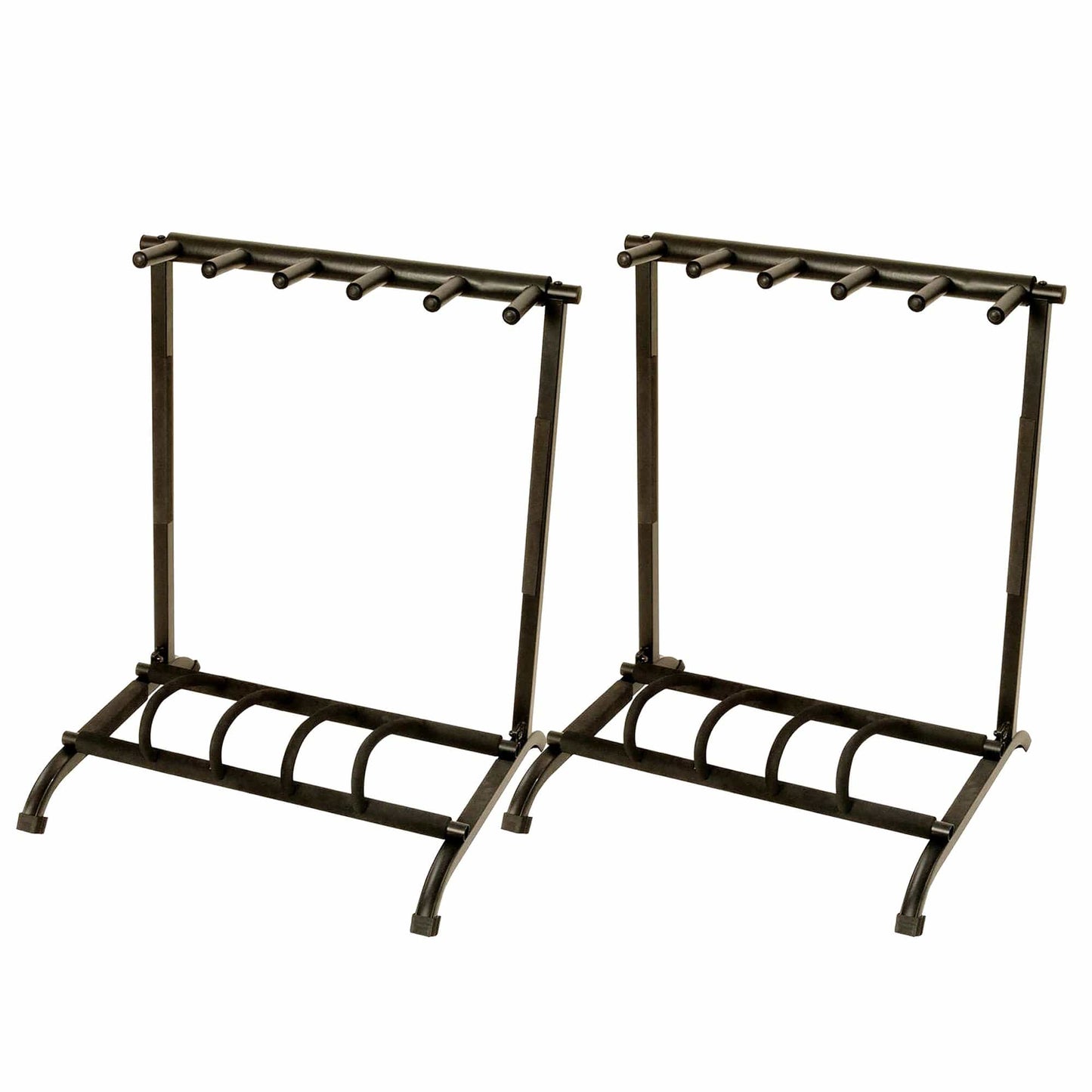 On-Stage Stands GS7561 5-Space Foldable Multi Guitar Rack 2 Pack Bundle Accessories / Stands