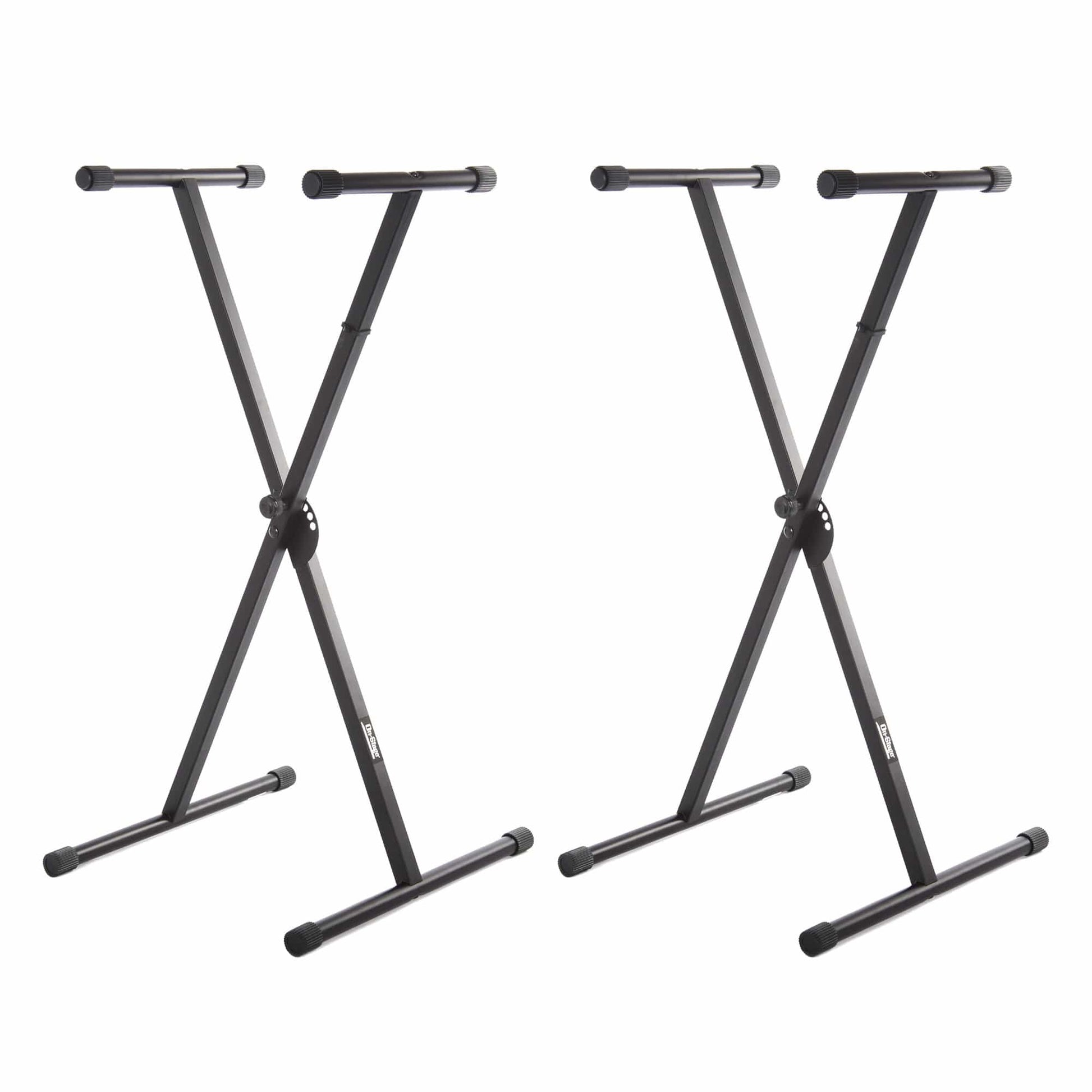 On-Stage Stands KPK6500 Keyboard Stand & Bench Pack 2 Pack Bundle Keyboards and Synths / Keyboard Accessories / Benches