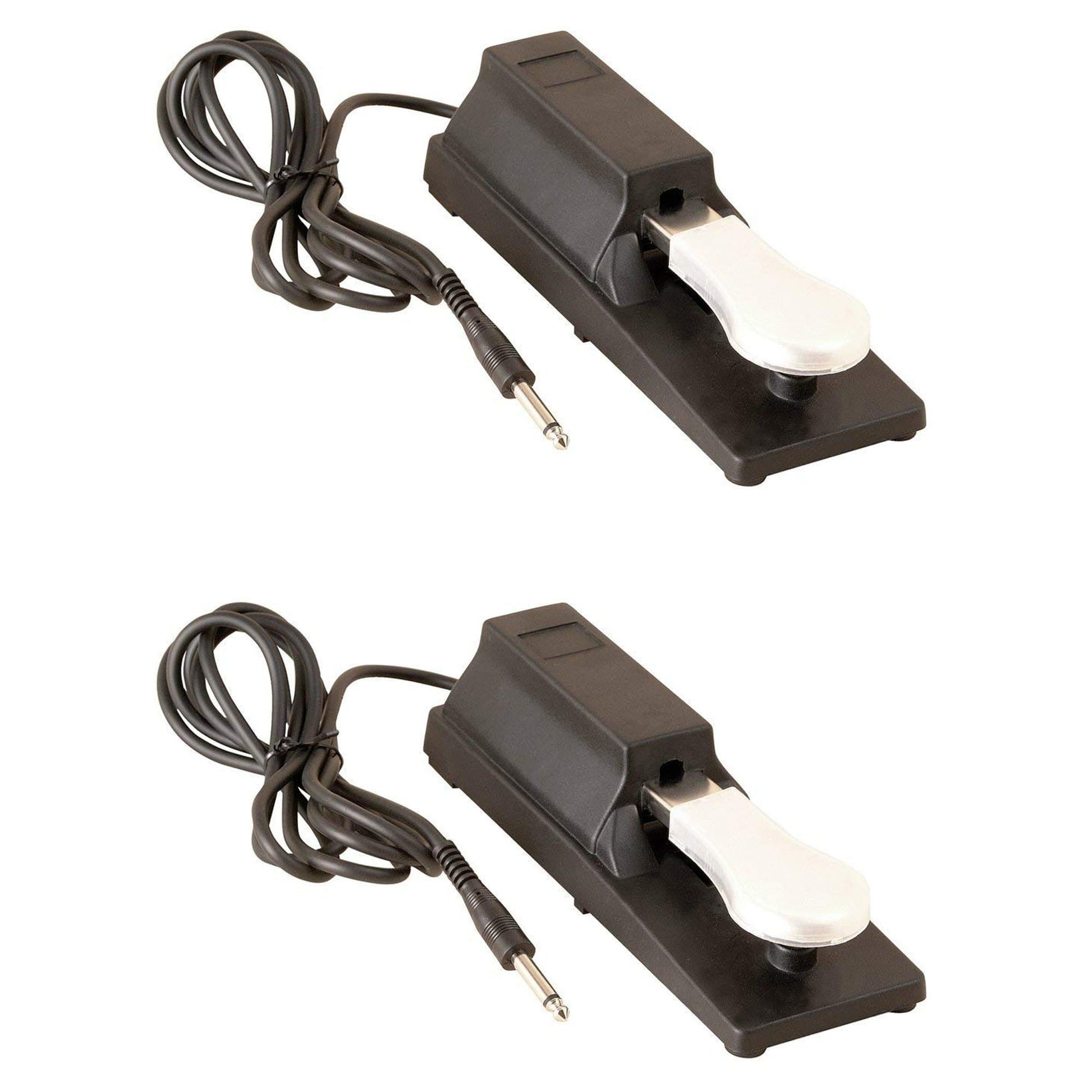 piano pedals for keyboards On-Stage Stands KSP100 Keyboard Sustain Pedal 2 Pack Bundle – Chicago Music Exchange