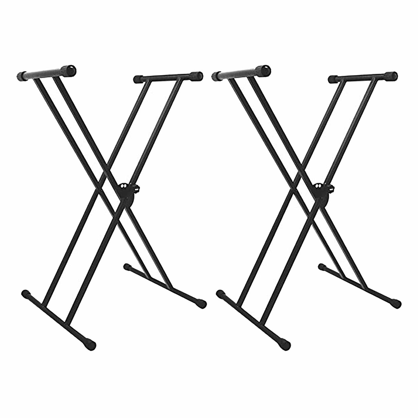 On-Stage Stands KS7191 Classic Double-X Keyboard Stand 2 Pack Bundle Keyboards and Synths / Keyboard Accessories / Stands