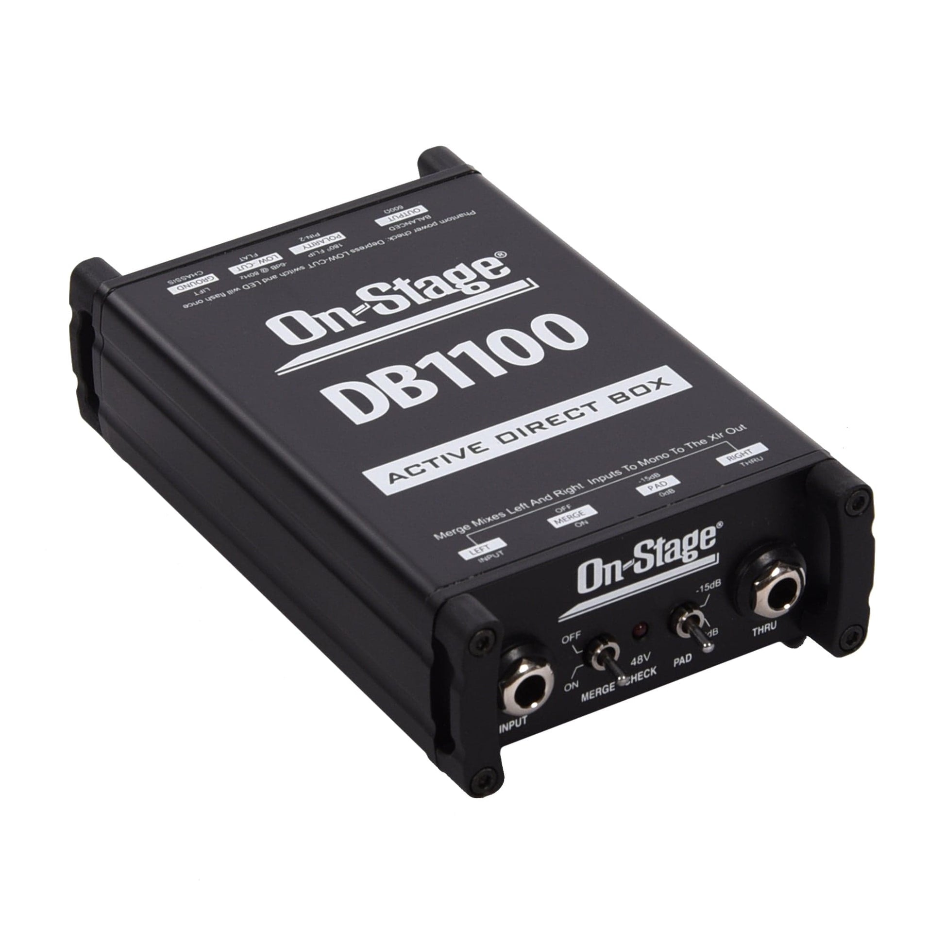 On Stage Stands DB1100 Active Direct Box – Chicago Music Exchange
