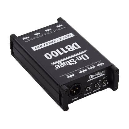 On Stage Stands DB1100 Active Direct Box Pro Audio / DI Boxes