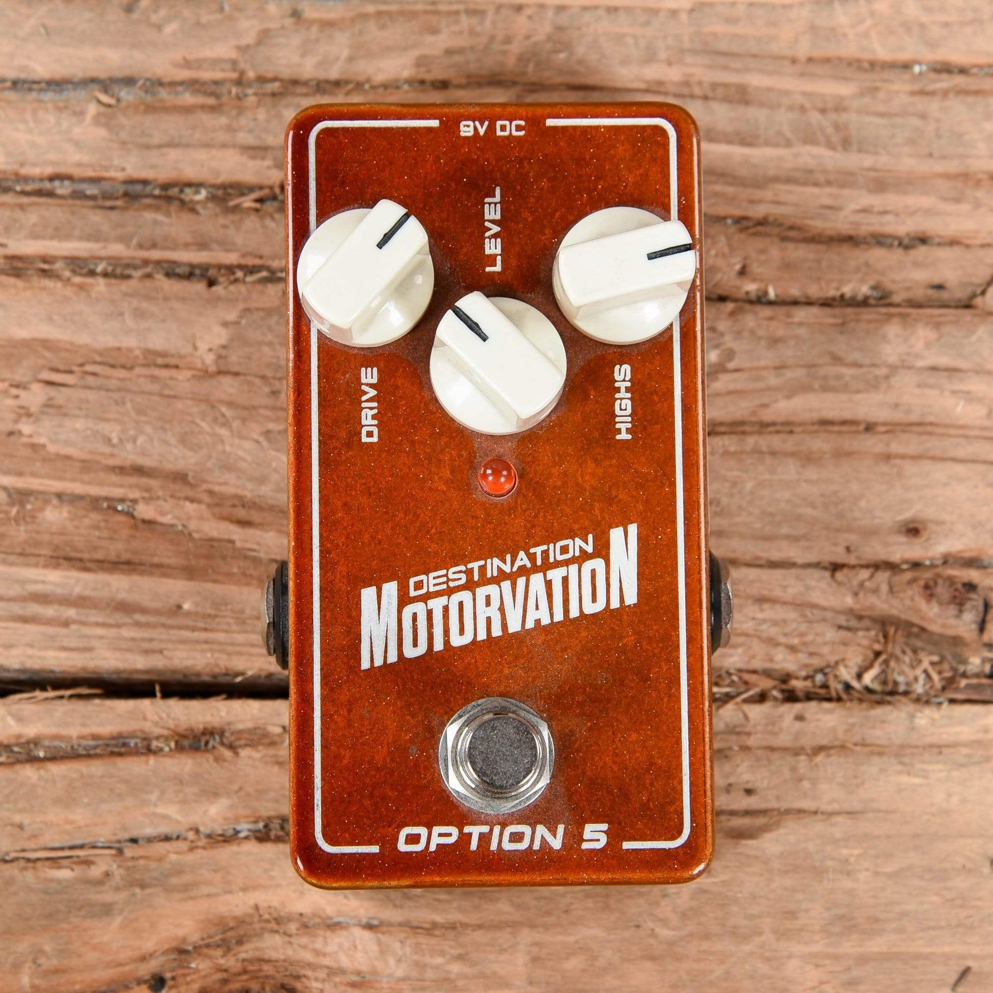Option 5 Destination Motorvation Distortion Effects and Pedals / Distortion