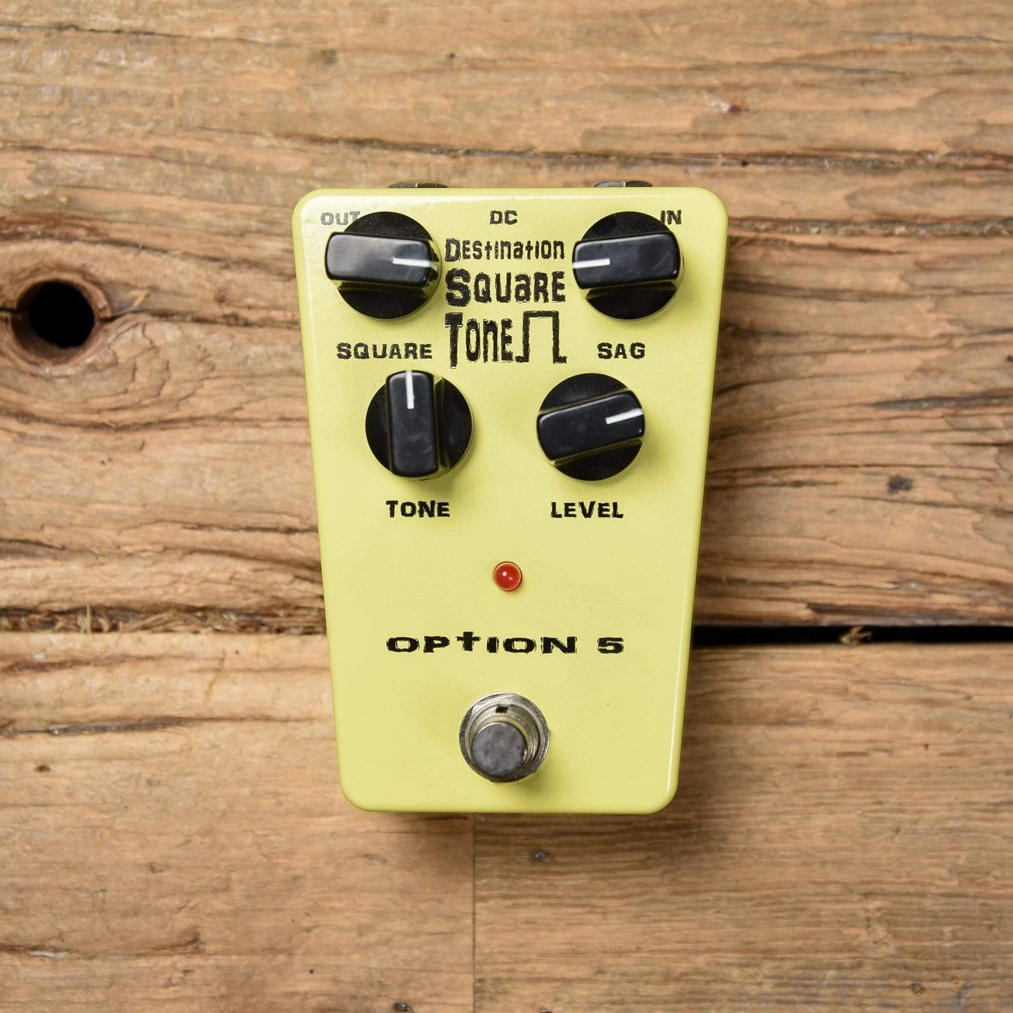 Option 5 Destination Square Tone Fuzz v2 Effects and Pedals / Fuzz