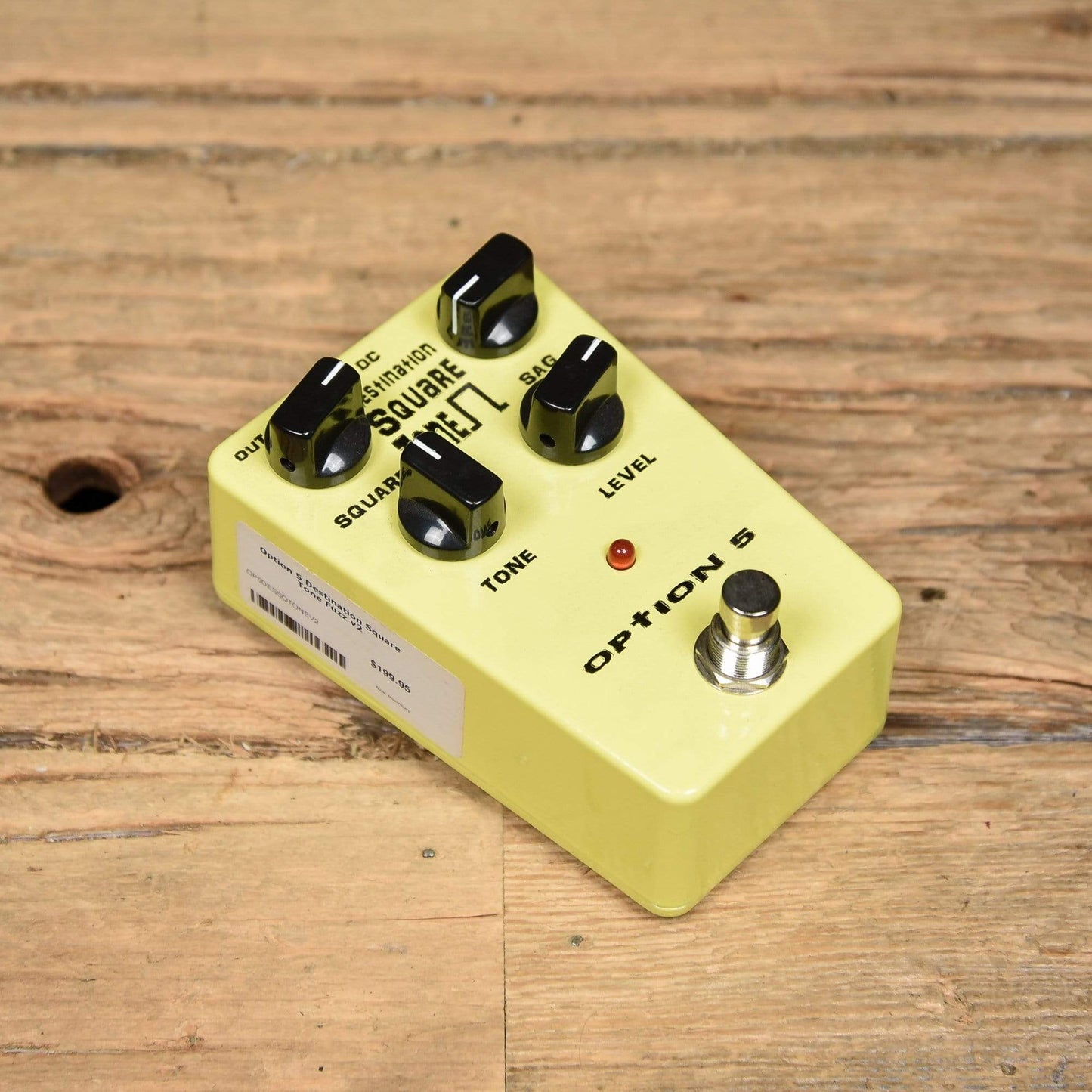 Option 5 Destination Square Tone Fuzz v2 Effects and Pedals / Fuzz