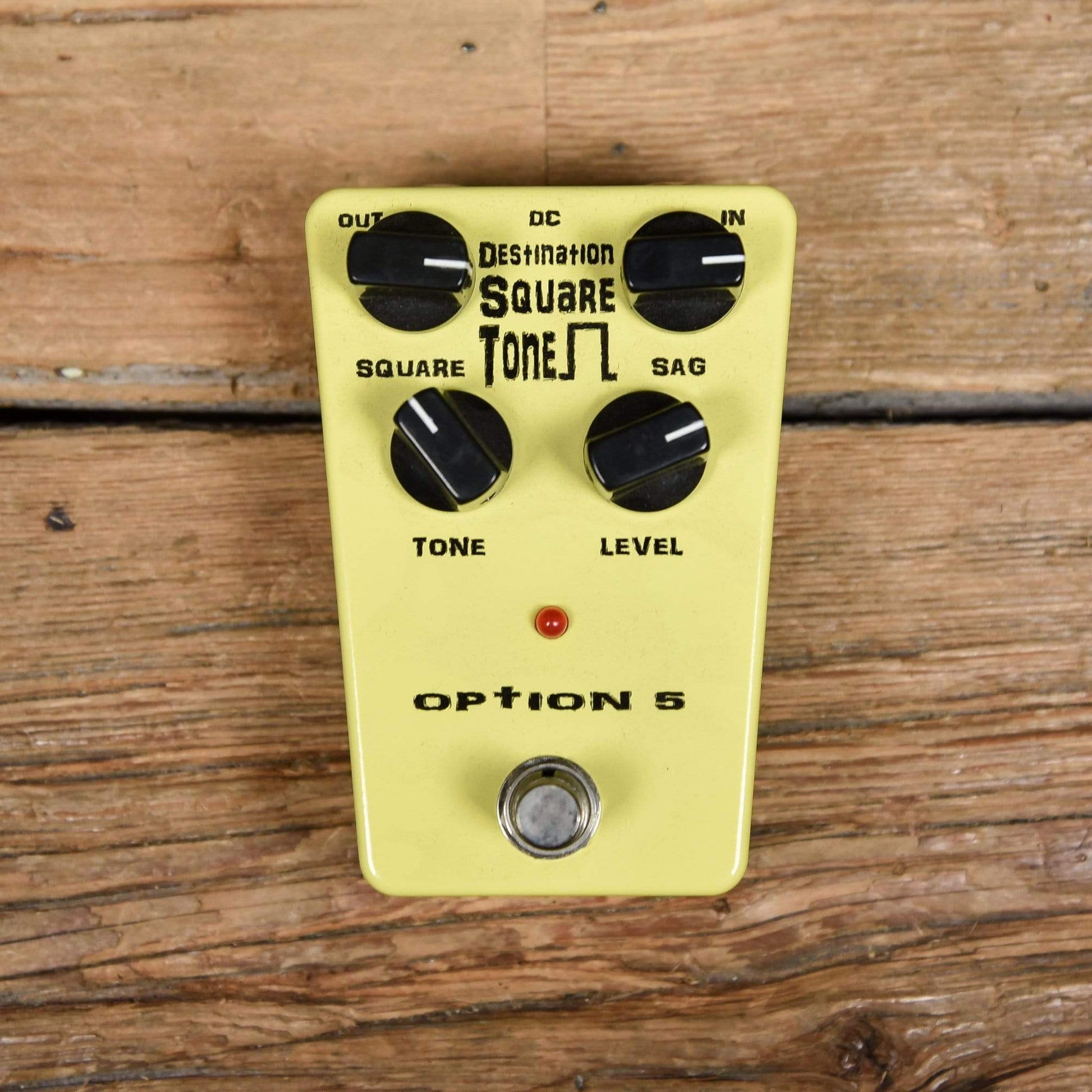 Option 5 Destination Square Tone Fuzz v2 Effects and Pedals / Fuzz