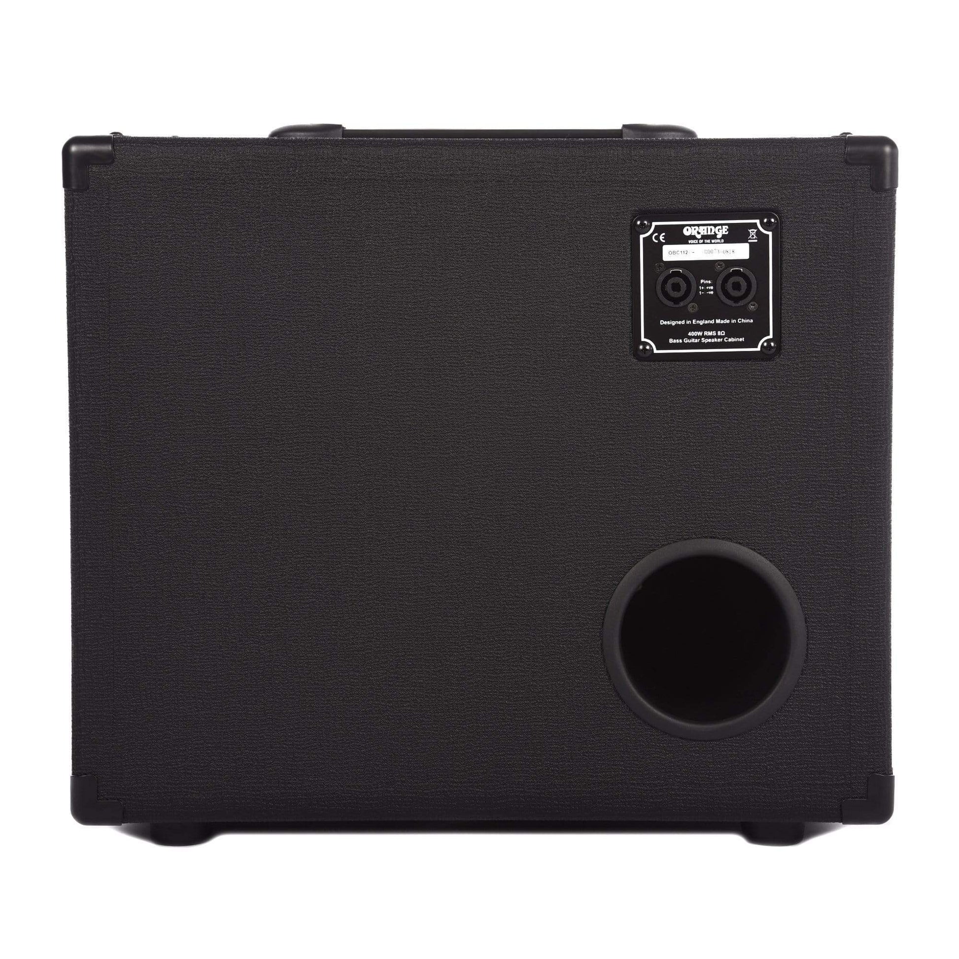 Orange 1x12 Bass Cabinet Black 400W w/Lavoce 12" Neodynium Speaker Amps / Bass Cabinets