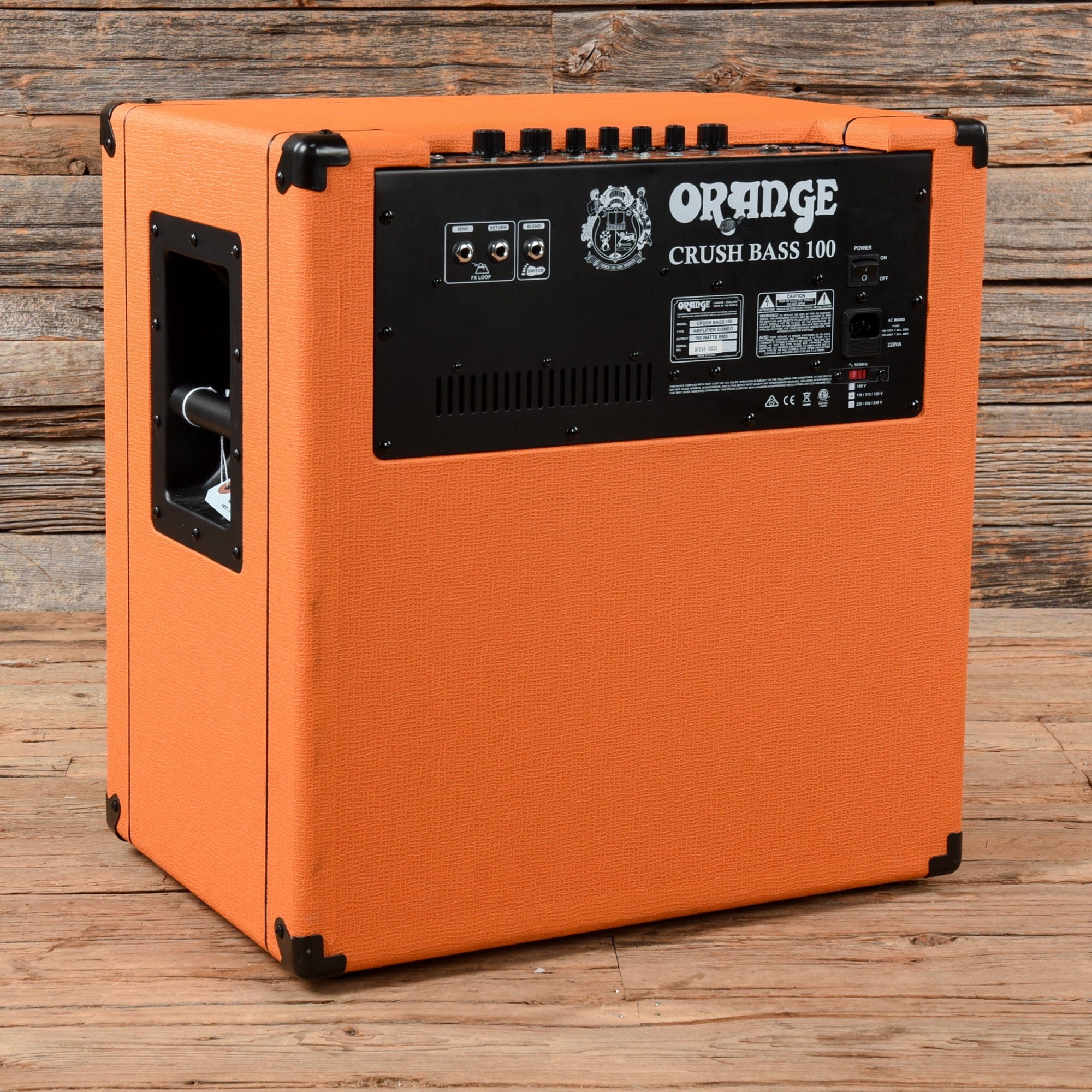 Orange Crush Bass 100w 1x15