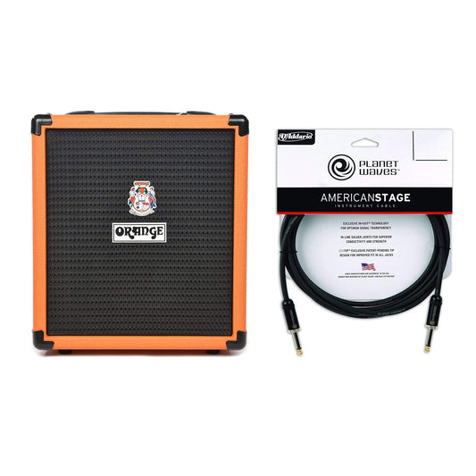 Orange Crush Bass 25 1x8 25w Combo w/Cable Bundle Amps / Bass Combos