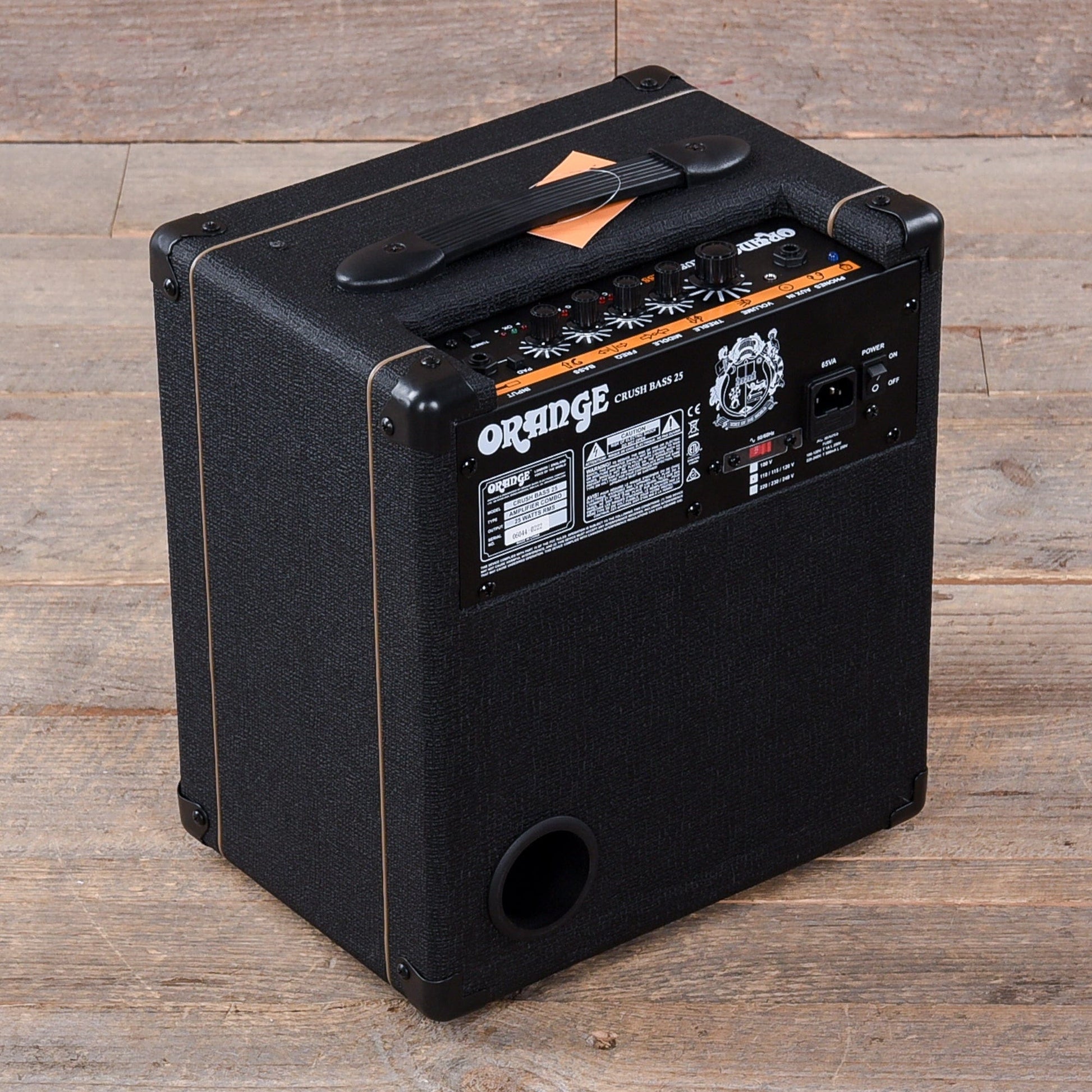 Orange Crush Bass 25 Black 1x8 25w Combo Amps / Bass Combos