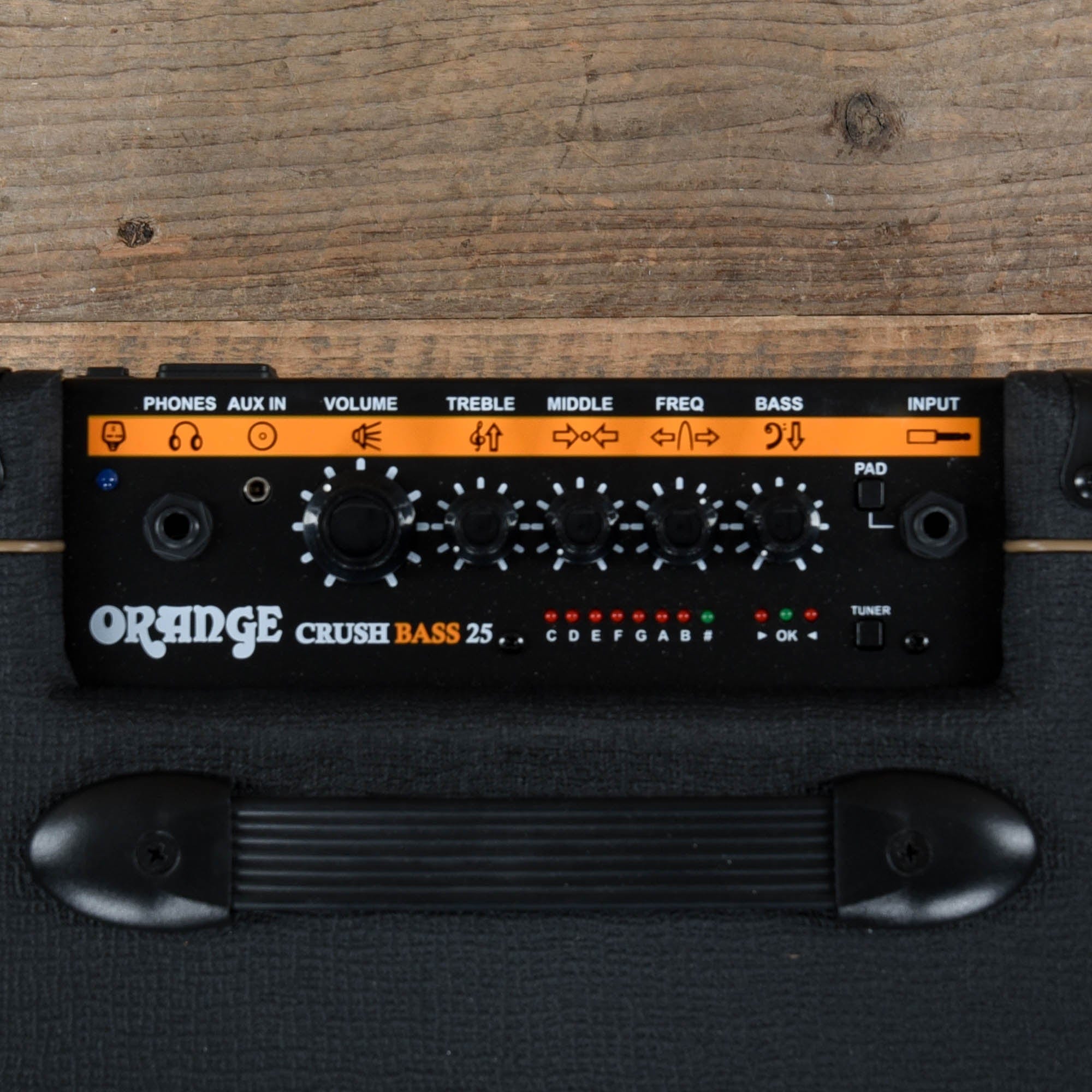 Orange Crush Bass 25 Black 1x8 25w Combo Amps / Bass Combos