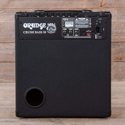 Orange Crush Bass 50 Black 1x12 50w Combo Amps / Bass Combos