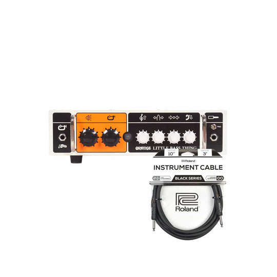 Orange Little Bass Thing 500w Solid State Class D Bass Amp w/Parametric EQ & Compression and (1) Cable Bundle Amps / Bass Heads