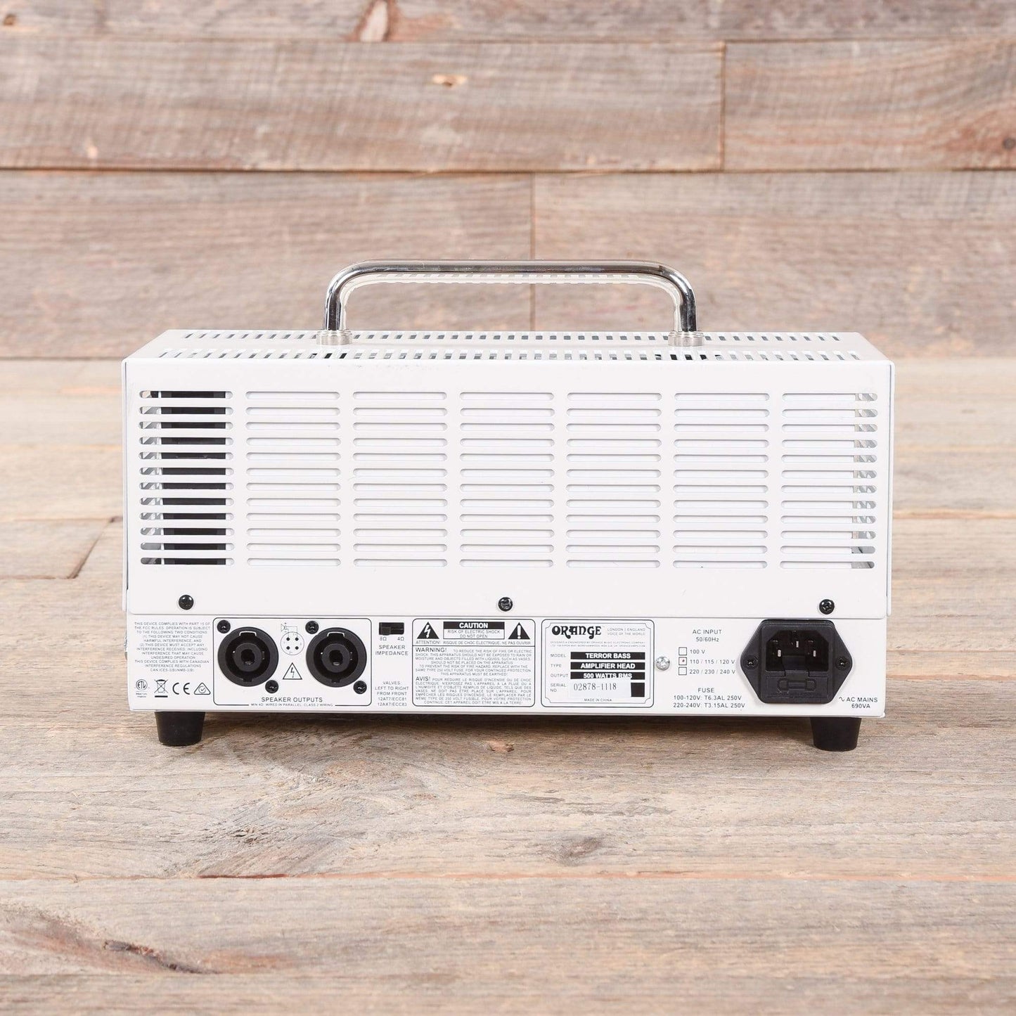 Orange Terror Bass Head 250/500W 4/8 ohms Amps / Bass Heads