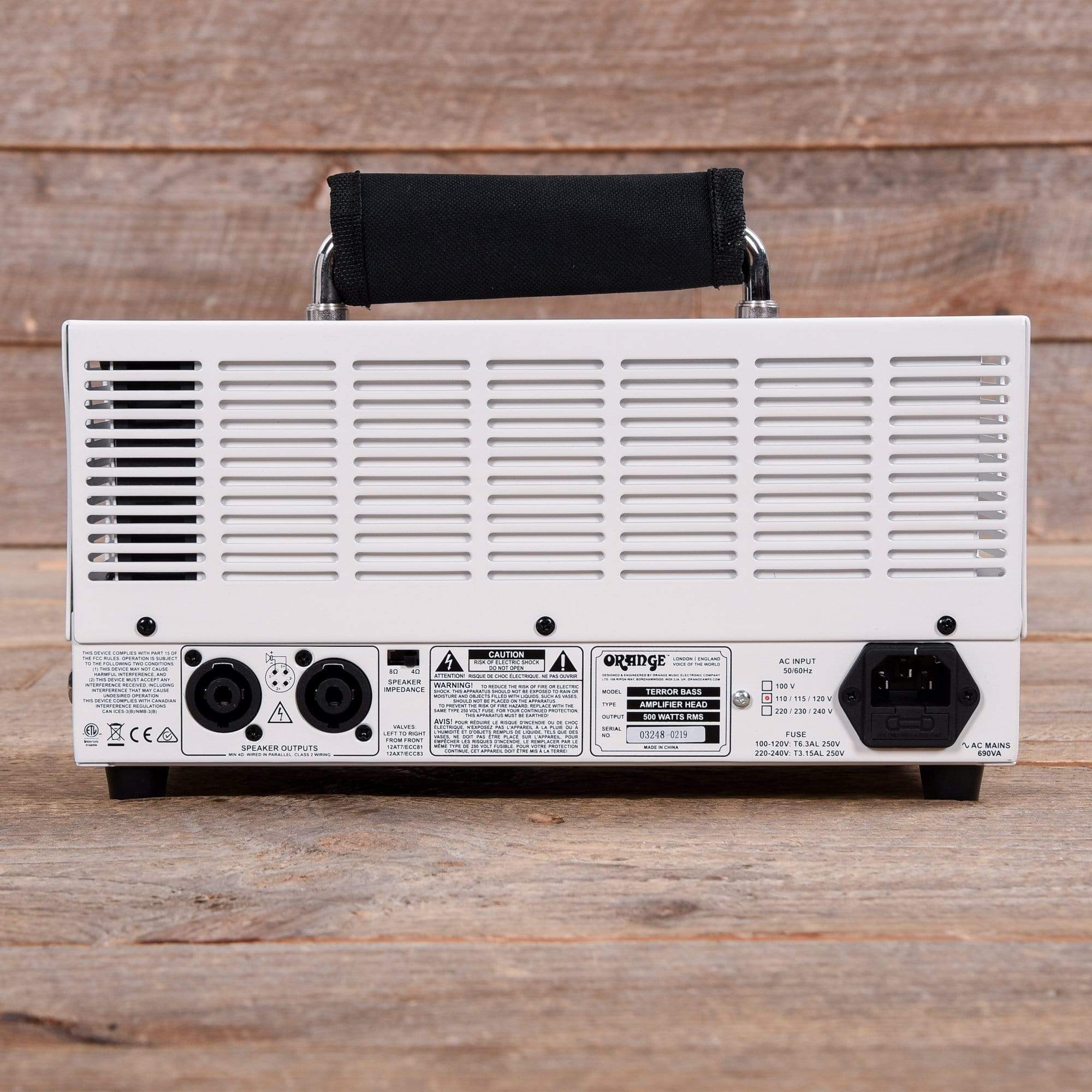 Orange Terror Bass Head 250/500W 4/8 ohms Amps / Bass Heads