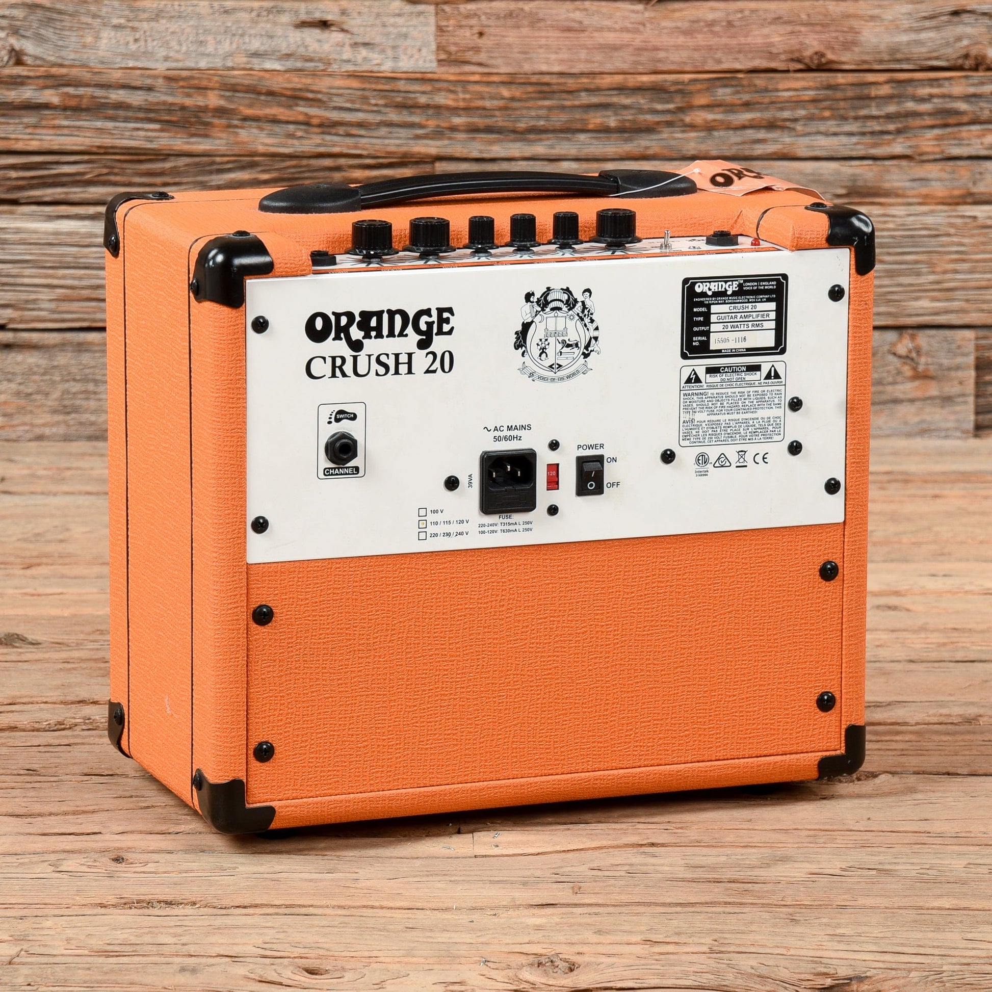 Orange CRUSH 20 Combo Amps / Guitar Cabinets