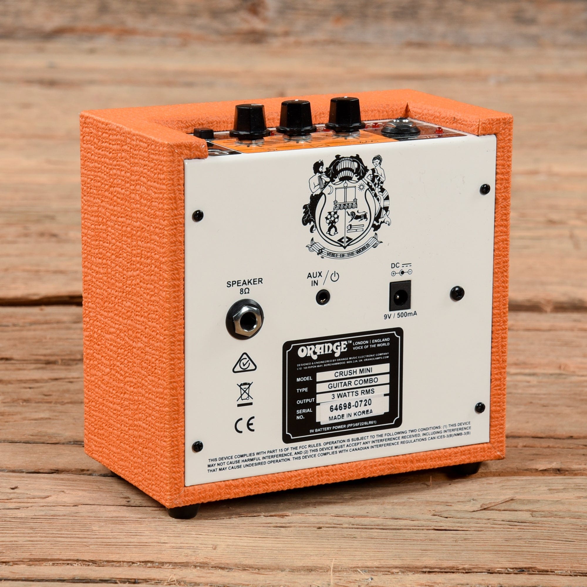 Orange Crush Mini 3Watt 1x4" Guitar Combo Chicago Music Exchange