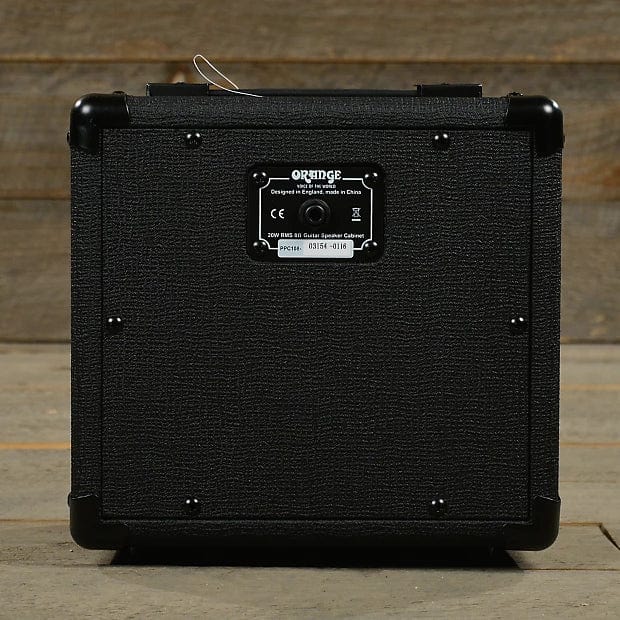 Orange PPC108 Black 1x8 Micro Terror Closed Back Cabinet Amps / Guitar Cabinets