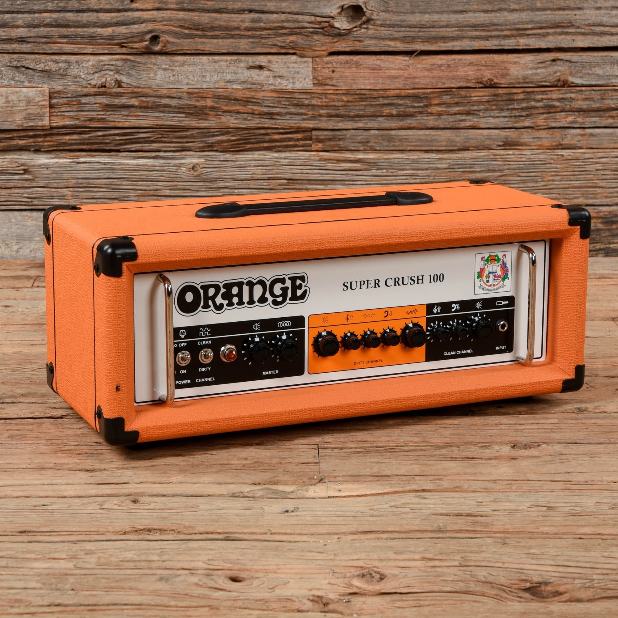 Orange Super Crush 100 2-Channel 100-Watt Guitar Amp Head Amps / Guitar Cabinets