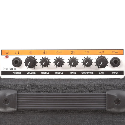 Orange Crush 12 1x6" Guitar Combo Amp Black Amps / Guitar Combos