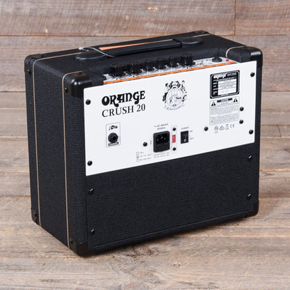 Orange Crush 20 1x8 Guitar Combo Amp Black Amps / Guitar Combos