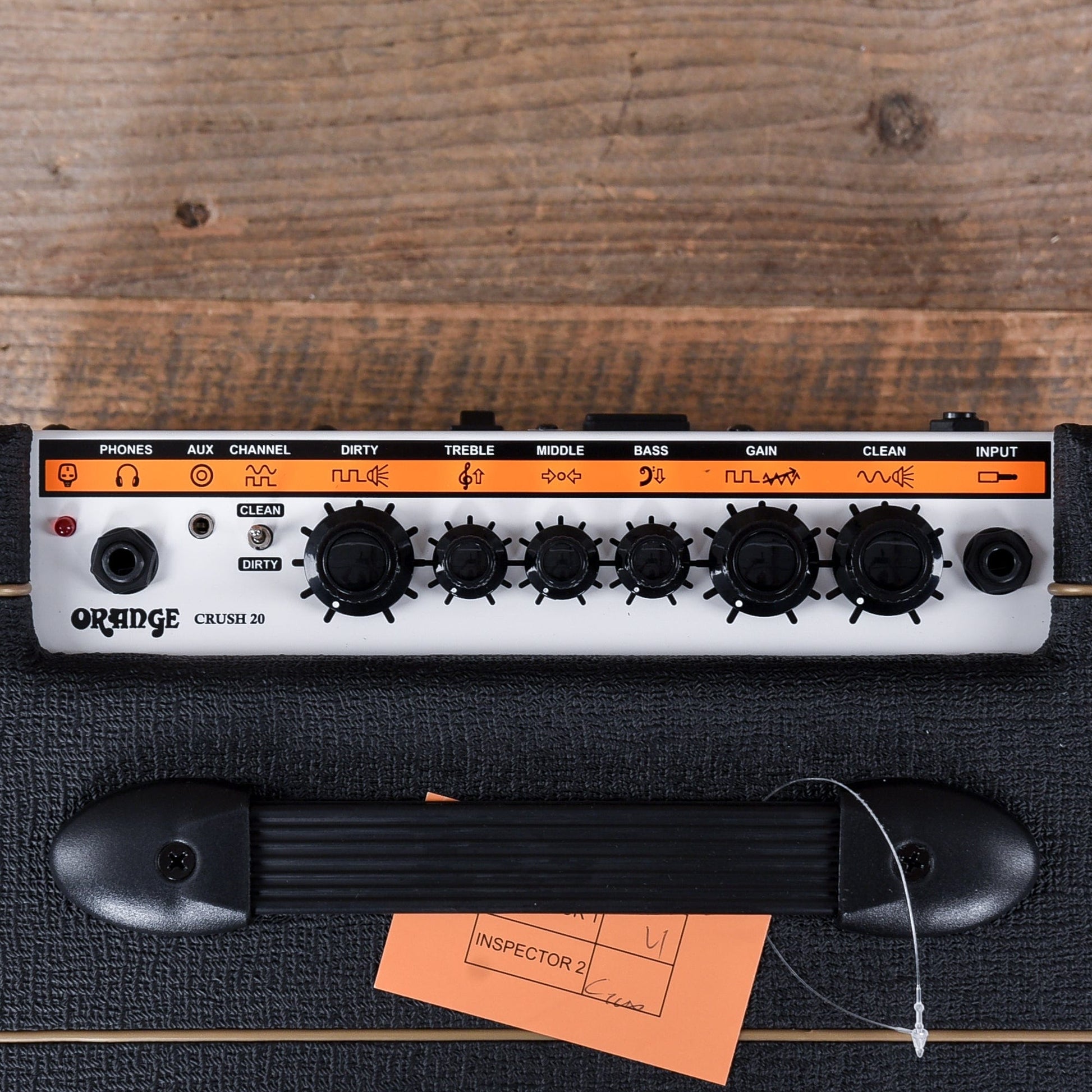 Orange Crush 20 1x8 Guitar Combo Amp Black Amps / Guitar Combos