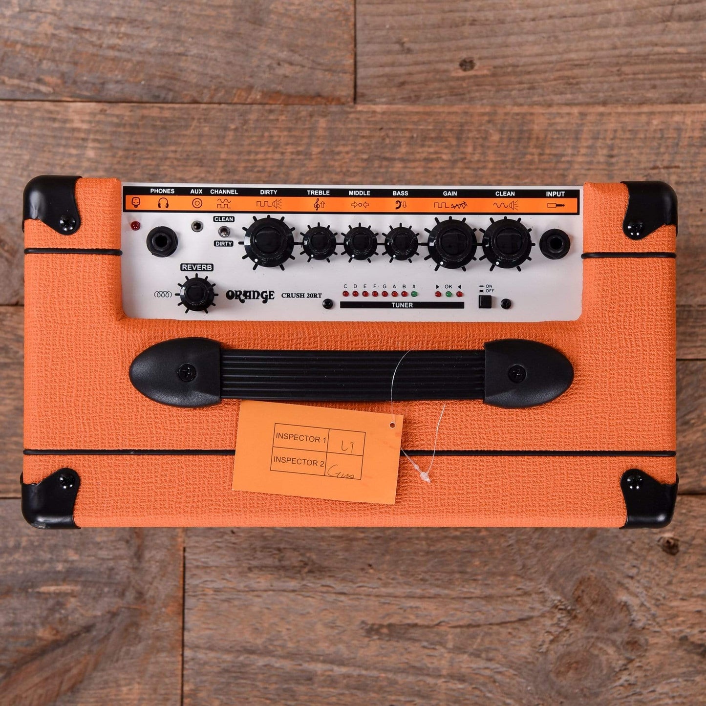 Orange Crush 20RT 1x8" Guitar Combo Amp w/Reverb & Built-In Tuner Amps / Guitar Combos