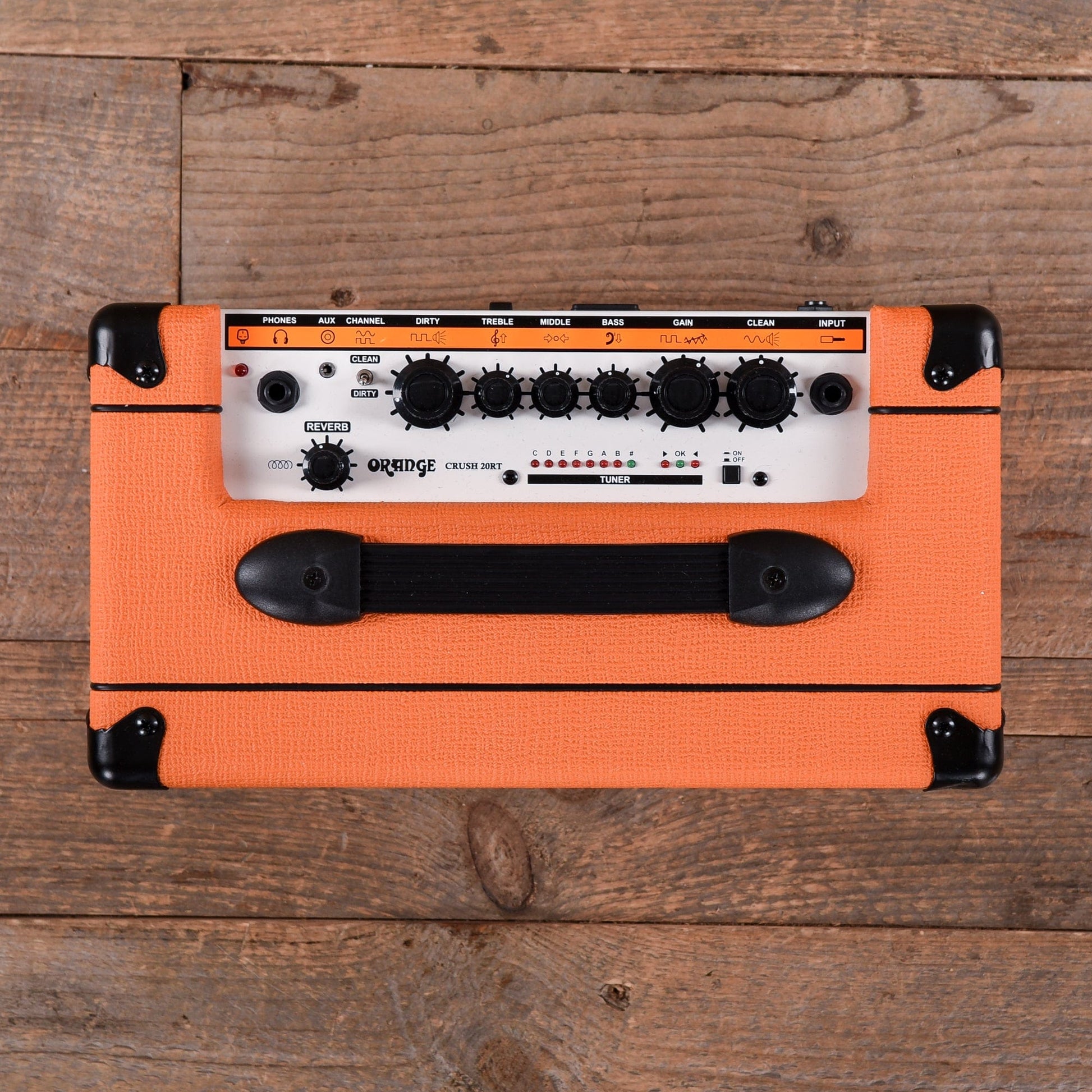 Orange Crush 20RT 1x8" Guitar Combo Amp w/Reverb & Built-In Tuner Amps / Guitar Combos