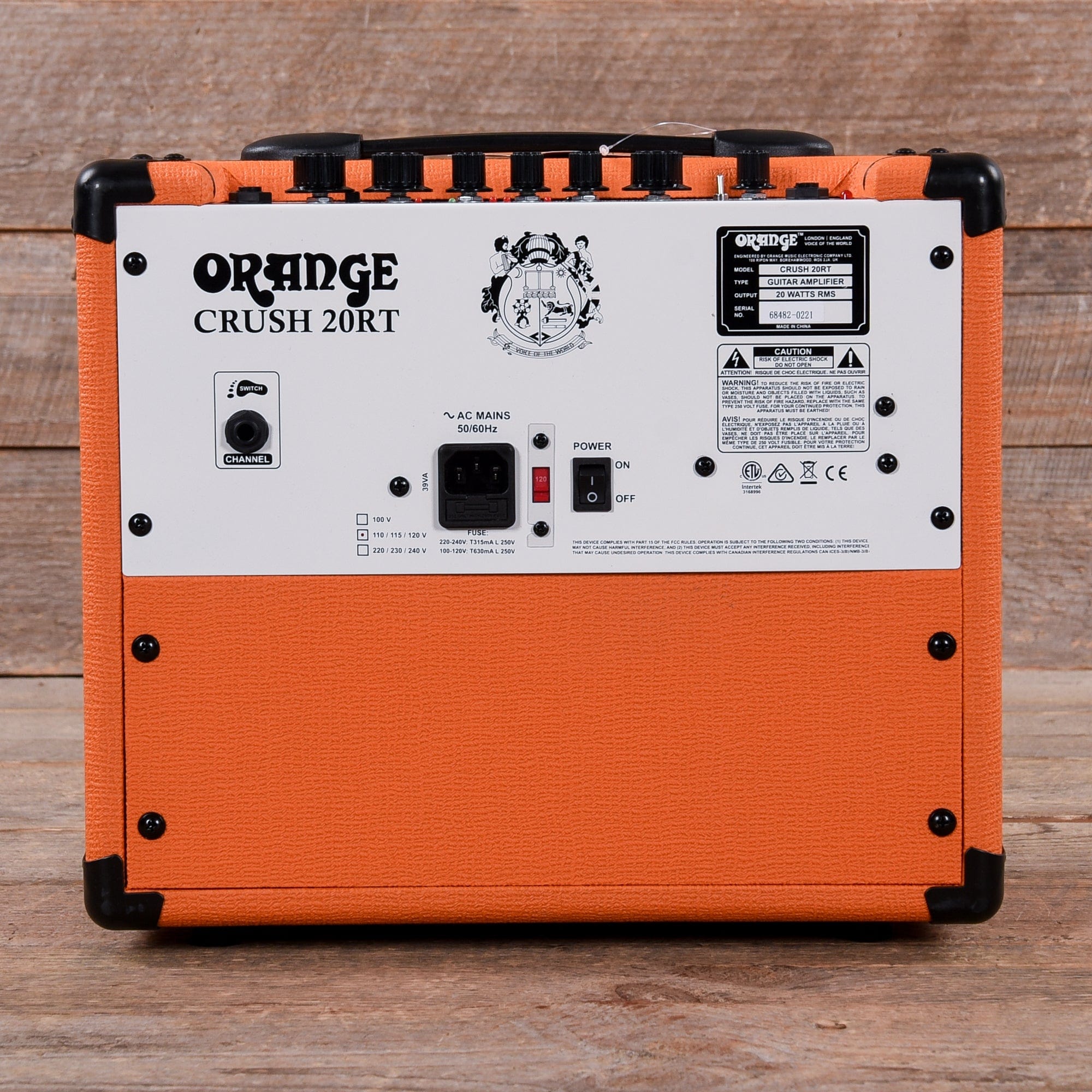 Orange Crush 20RT 1x8