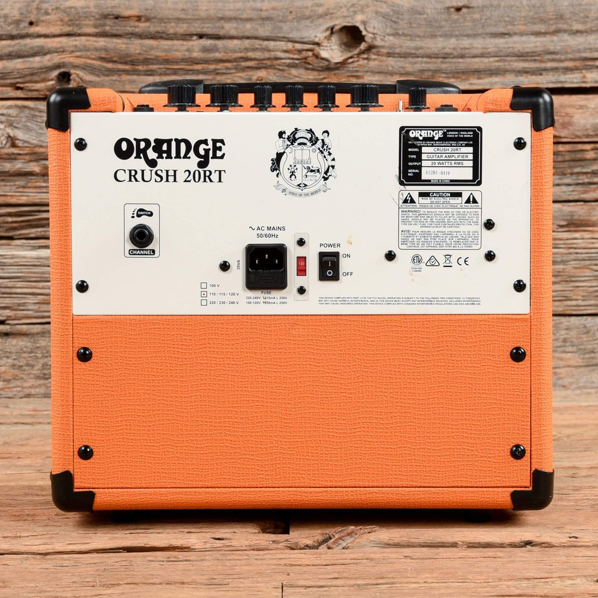 Orange Crush 20RT 1x8 Guitar Combo Amps / Guitar Combos