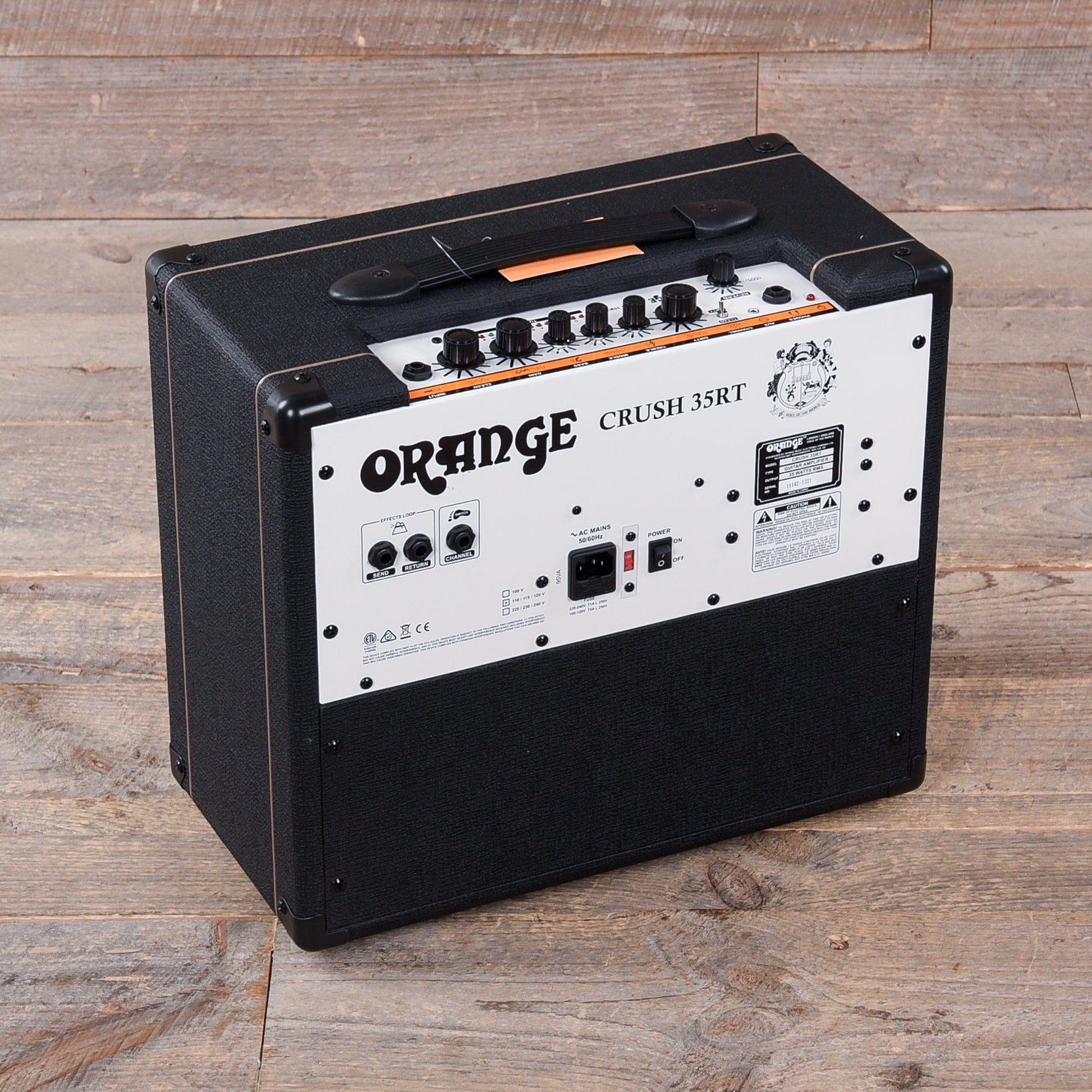 Orange Crush 35RT 1x10 Guitar Combo Amp Black Amps / Guitar Combos