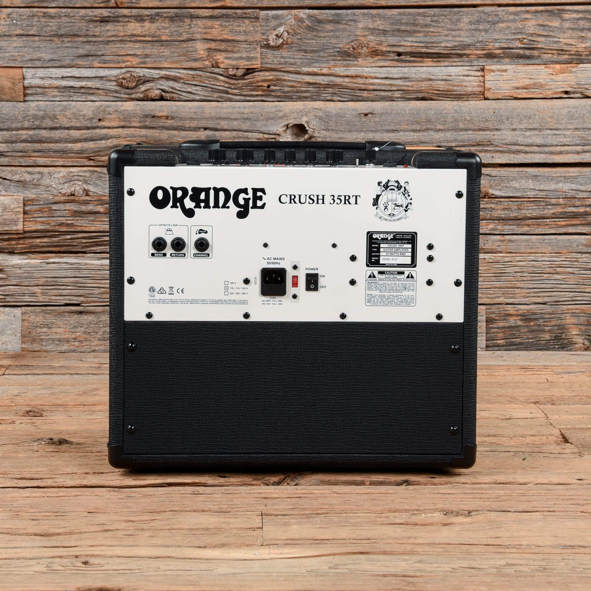 Orange Crush 35RT 35w 1x10 Combo Black Amps / Guitar Combos