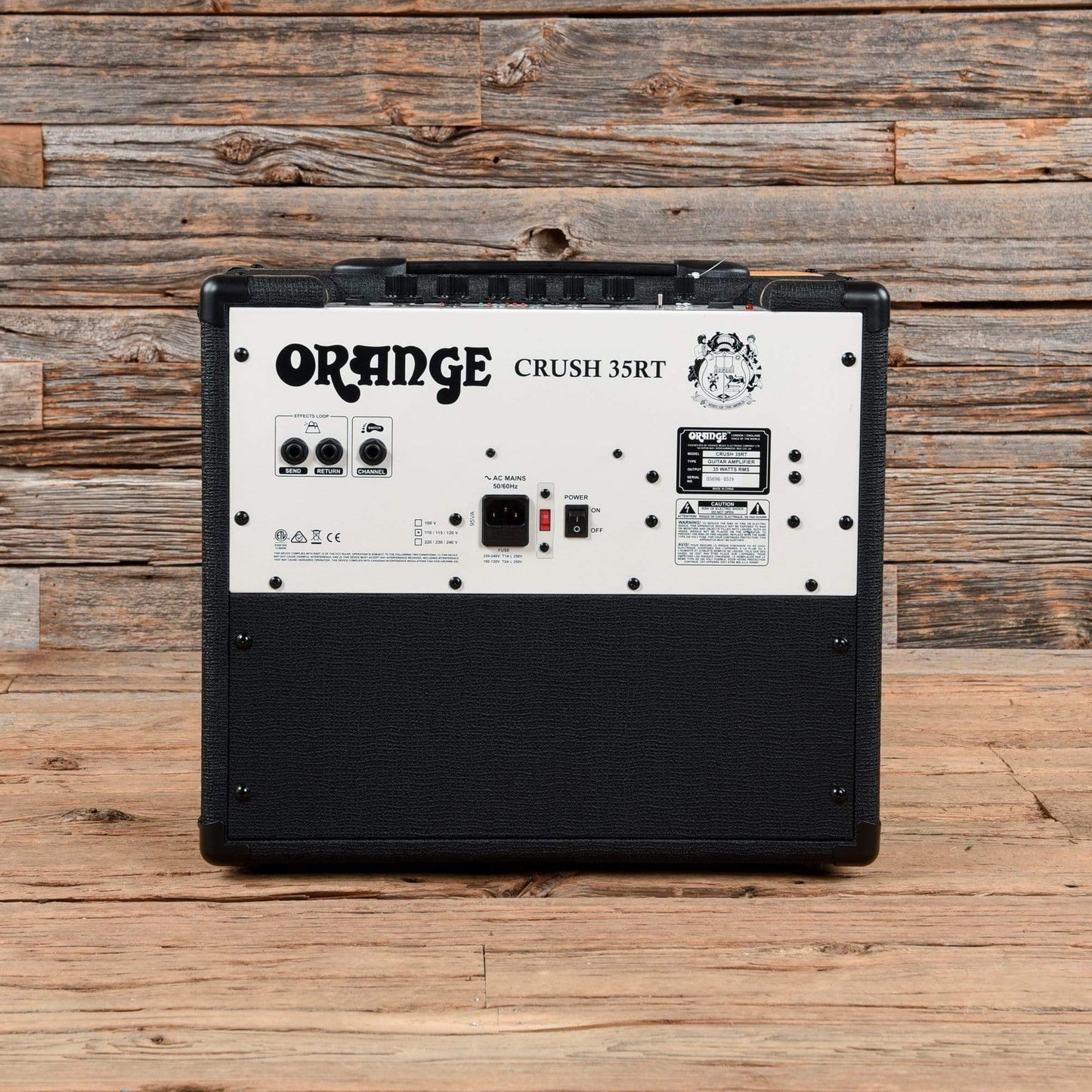 Orange Crush 35RT 35w 1x10 Combo Black Amps / Guitar Combos