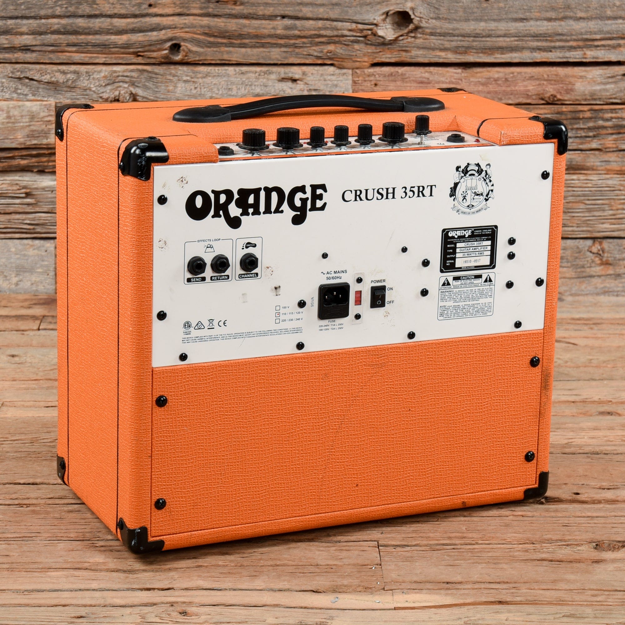 Orange CRUSH CR35RT 35-Watt 1x10 Guitar Combo Amps / Guitar Combos