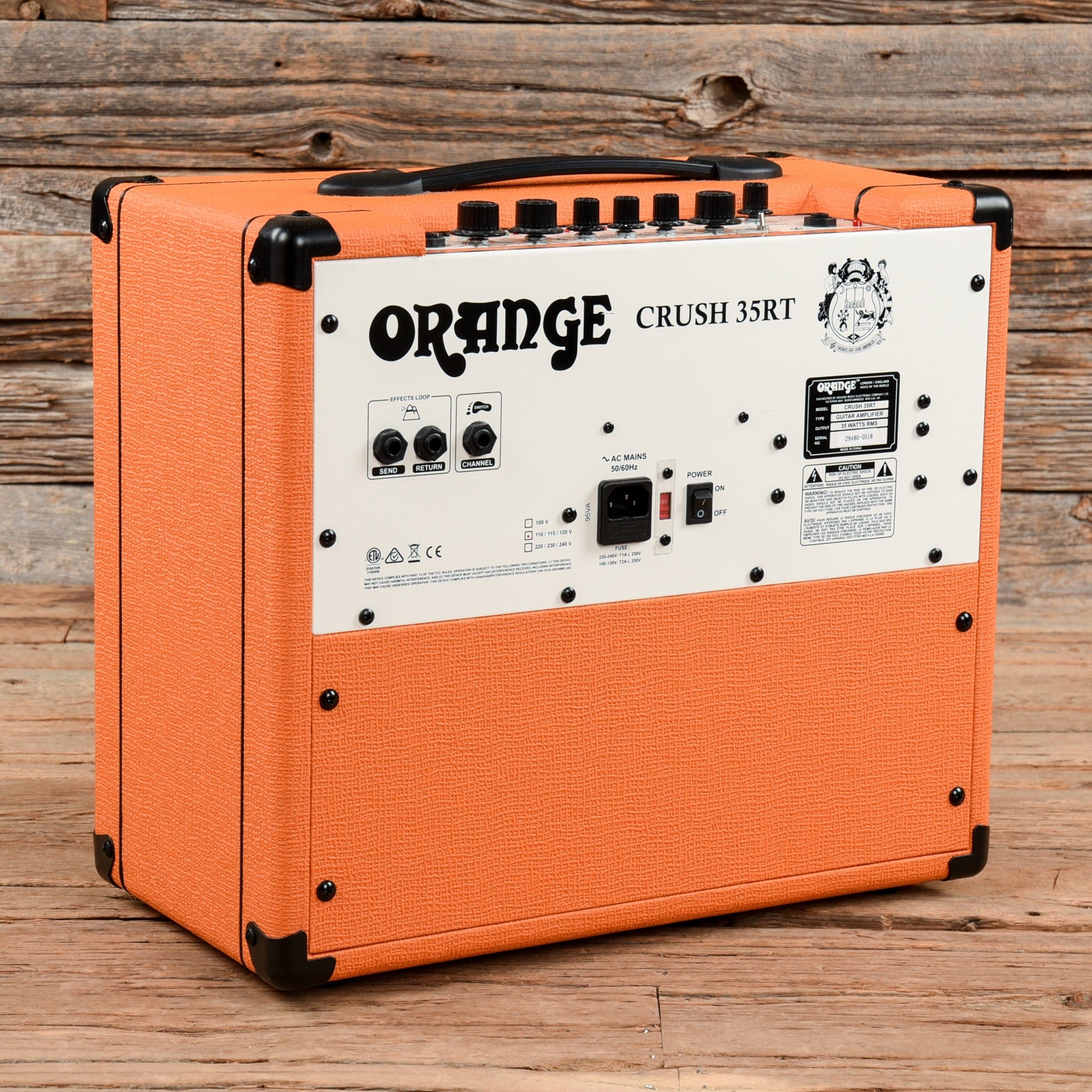 Orange CRUSH35RT 35w 1x10 Guitar Combo Amps / Guitar Combos