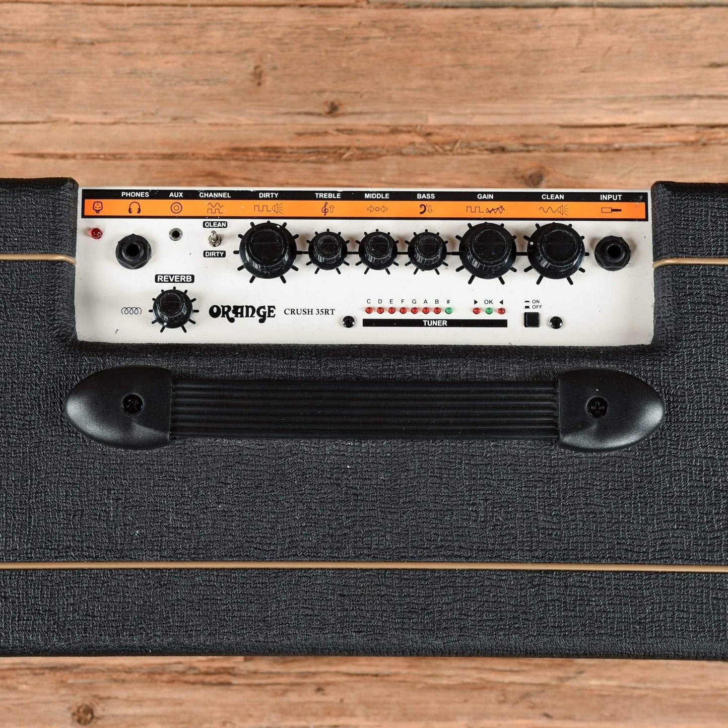 Orange CRUSH35RT 35w 1x10 Guitar Combo w/ Reverb and Tuner Amps / Guitar Combos