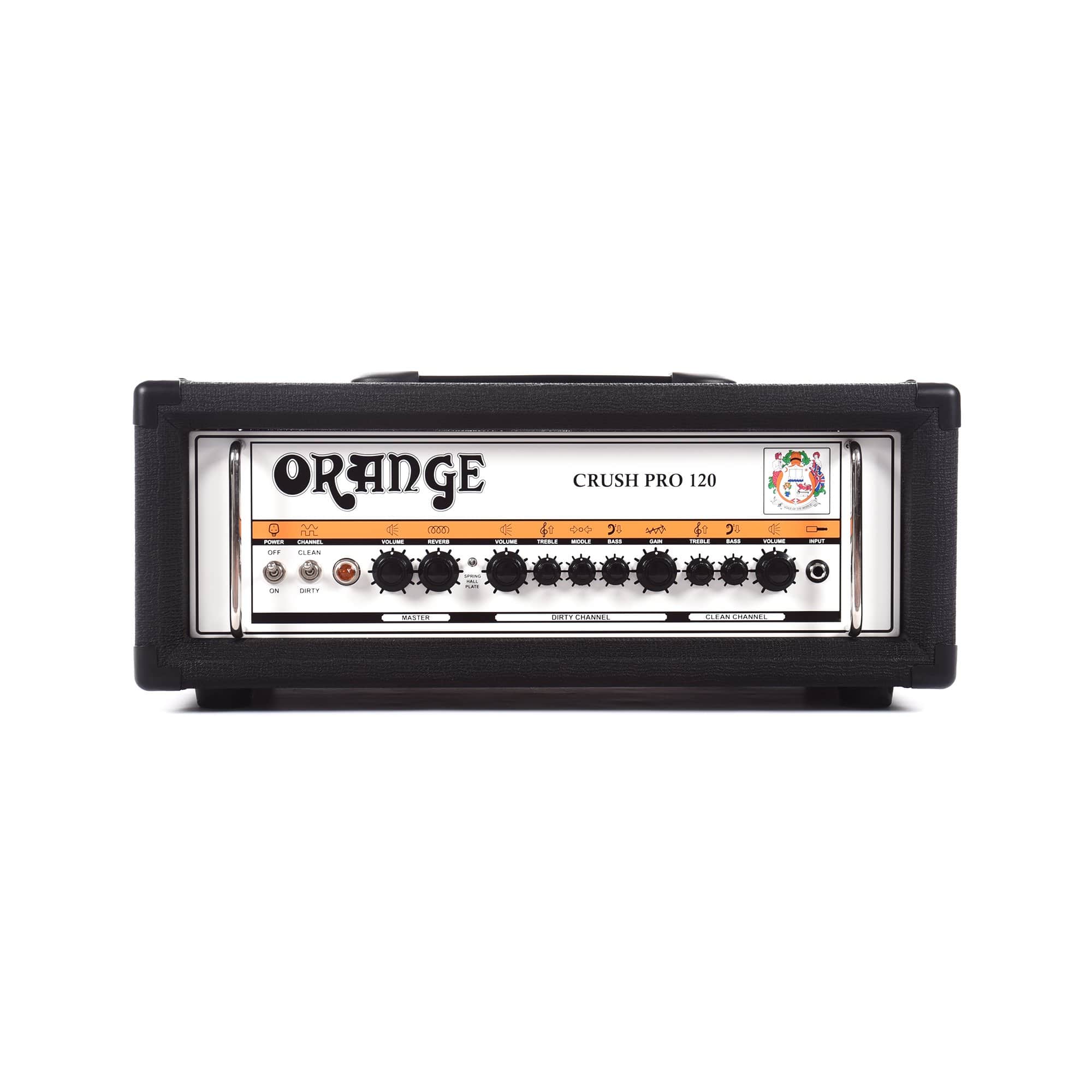 Orange Crush Pro 120W Head Black Amps / Guitar Heads