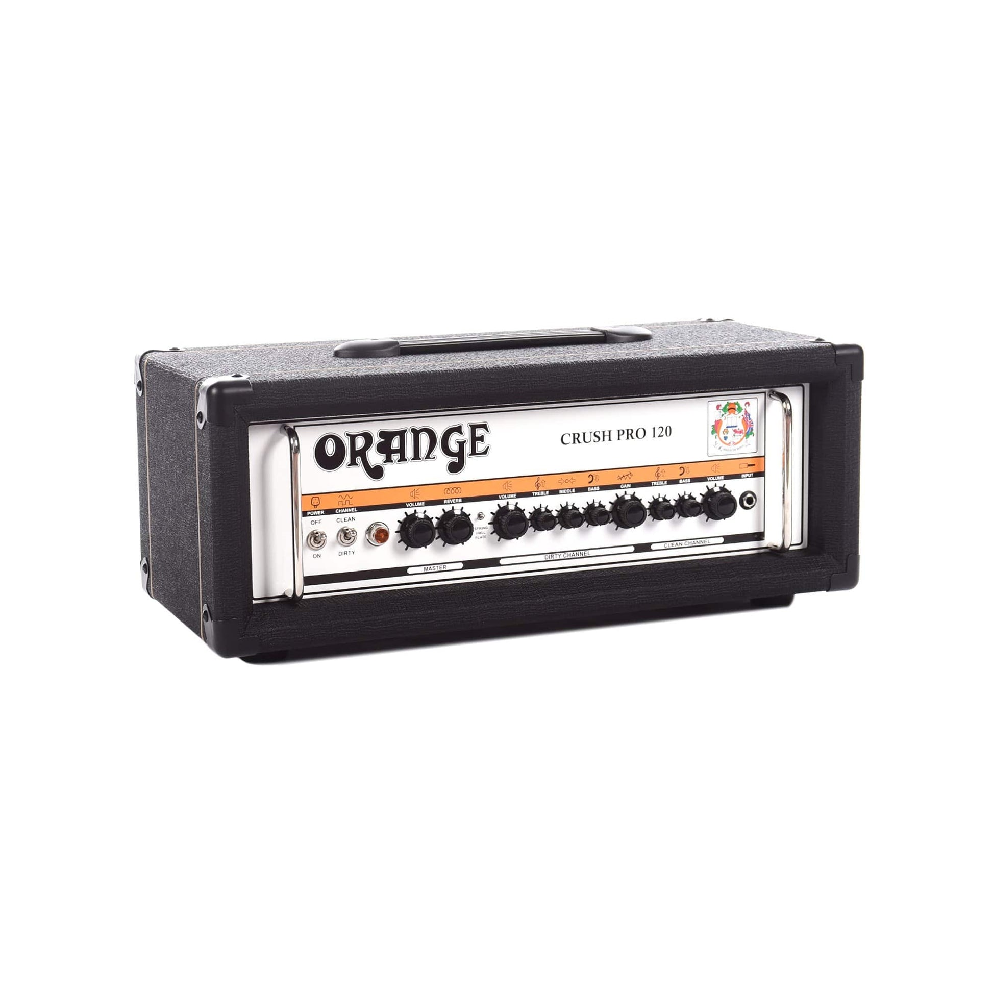 Orange Crush Pro 120W Head Black Amps / Guitar Heads