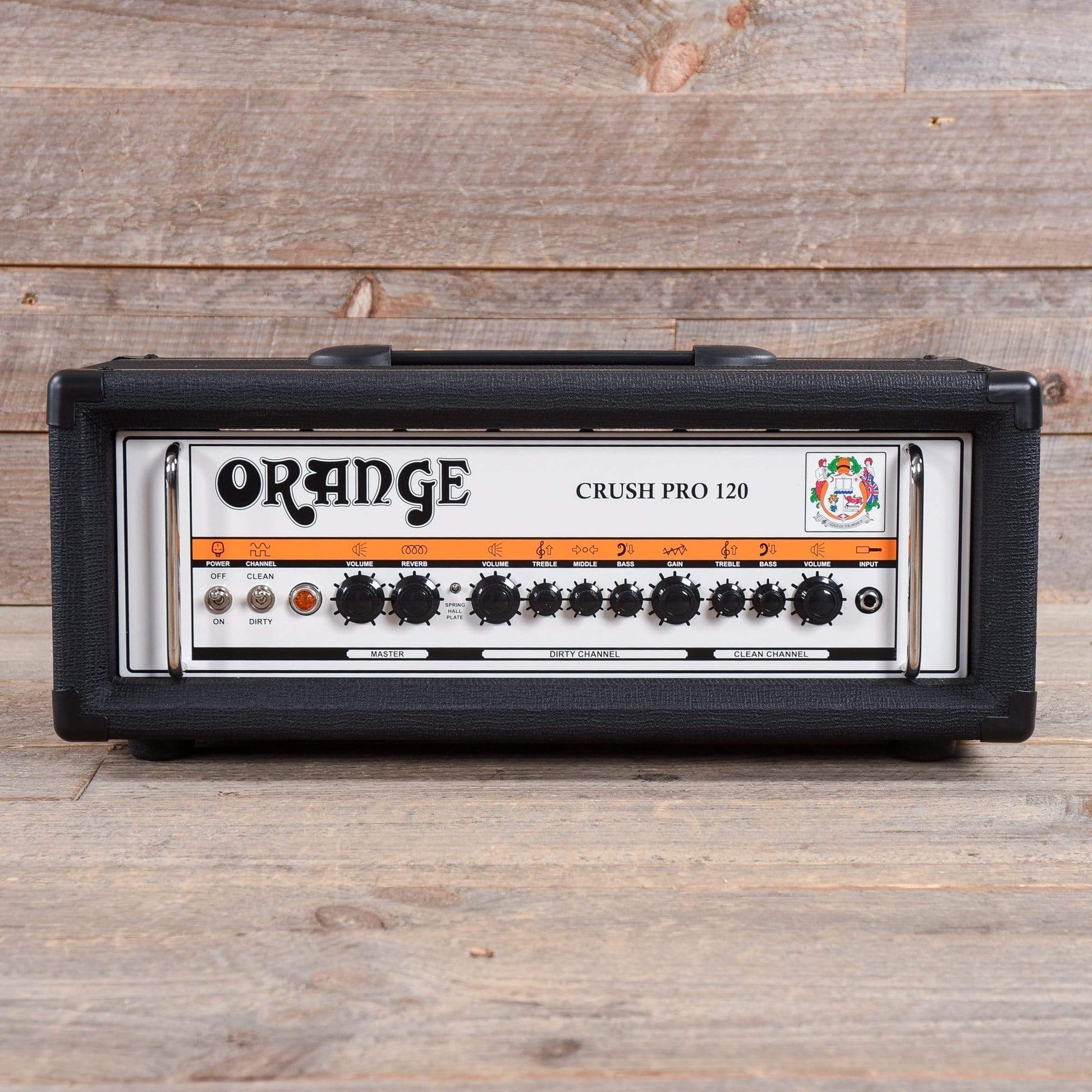 Orange Crush Pro 120W Head Black Amps / Guitar Heads