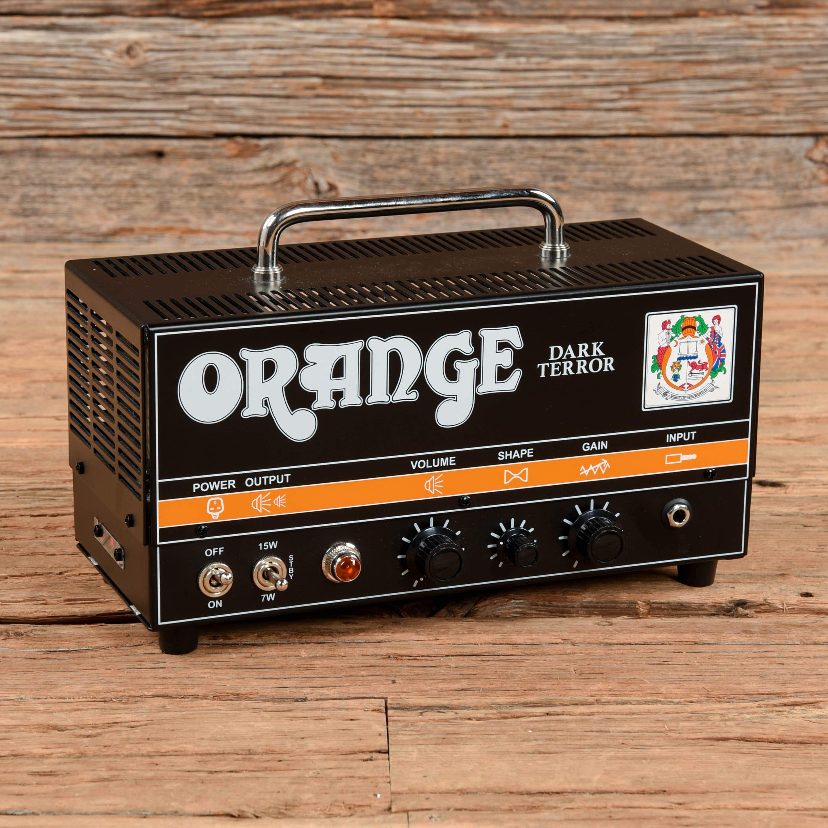 Orange DA15H Dark Terror 15-Watt High-Gain Guitar Amp Head Amps / Guitar Heads