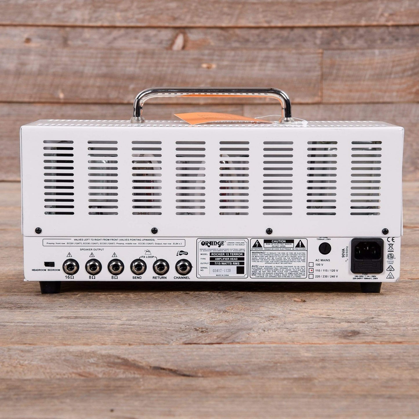 Orange Rocker 15 Terror Twin-Channel Head Amps / Guitar Heads