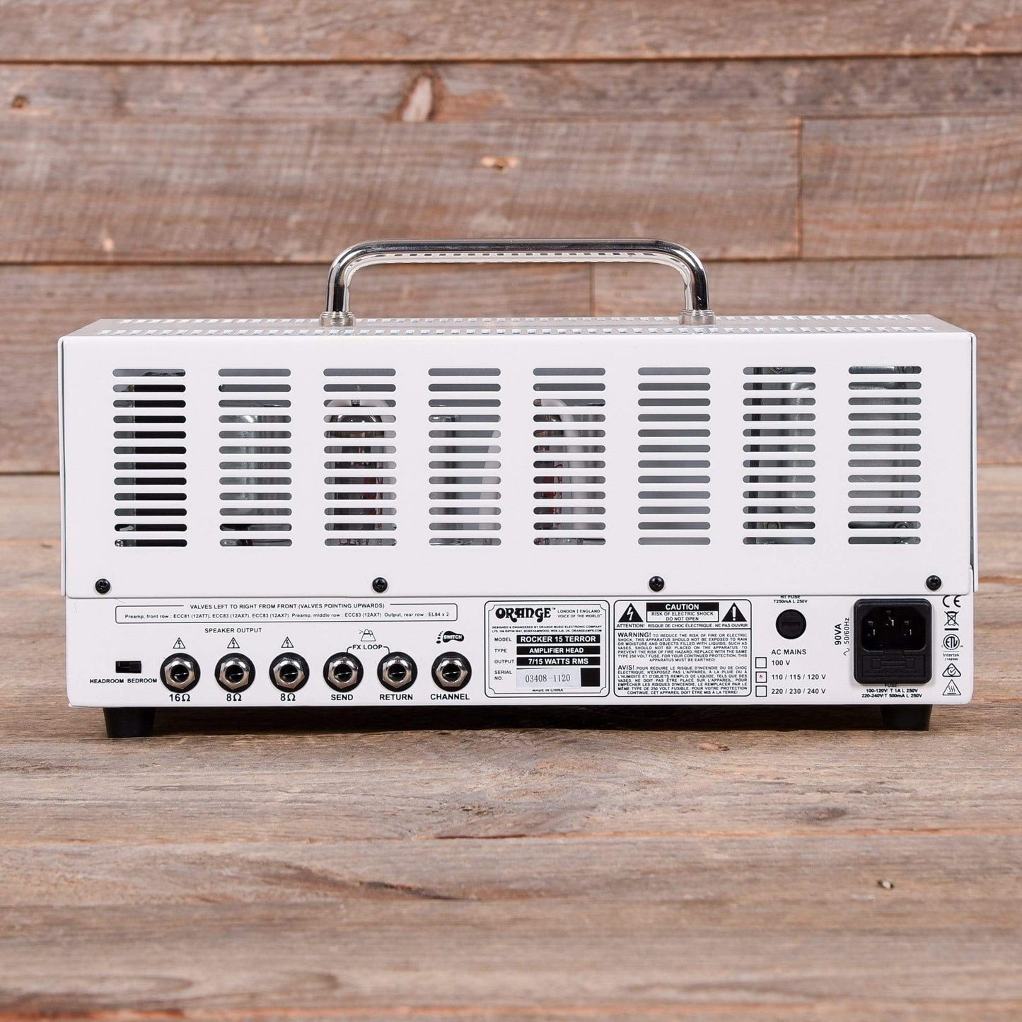 Orange Rocker 15 Terror Twin-Channel Head Amps / Guitar Heads