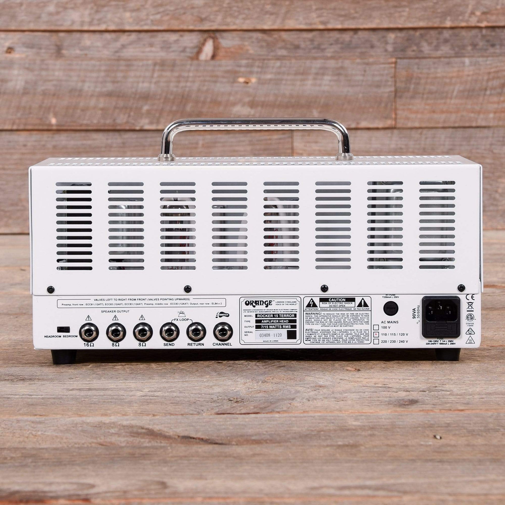 Orange Rocker 15 Terror Twin-Channel Head Amps / Guitar Heads