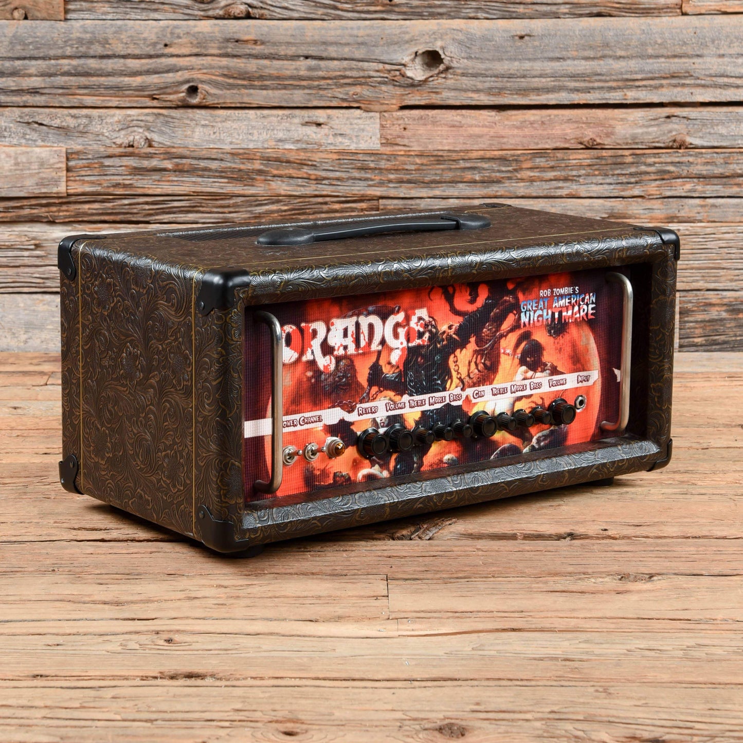 Orange Rockerverb 100 MKII Rob Zombie 100w Head Brown Western Amps / Guitar Heads