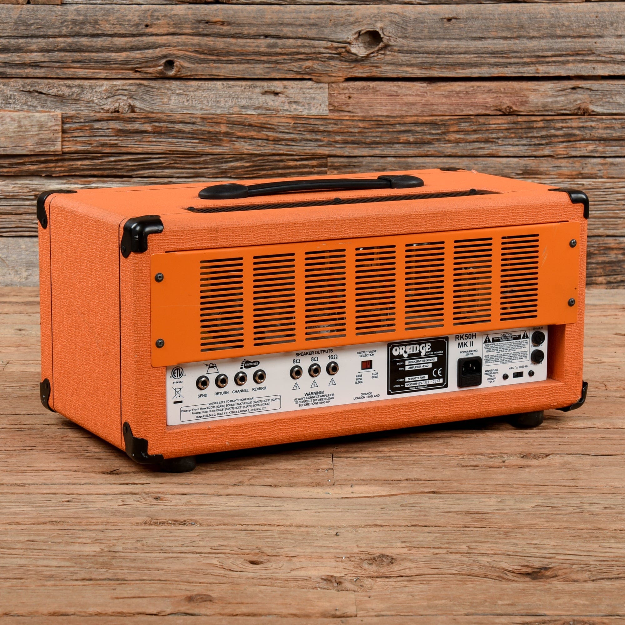 Orange Rockerverb 50 MK II 2-Channel 50-Watt Guitar Amp – Chicago Music ...