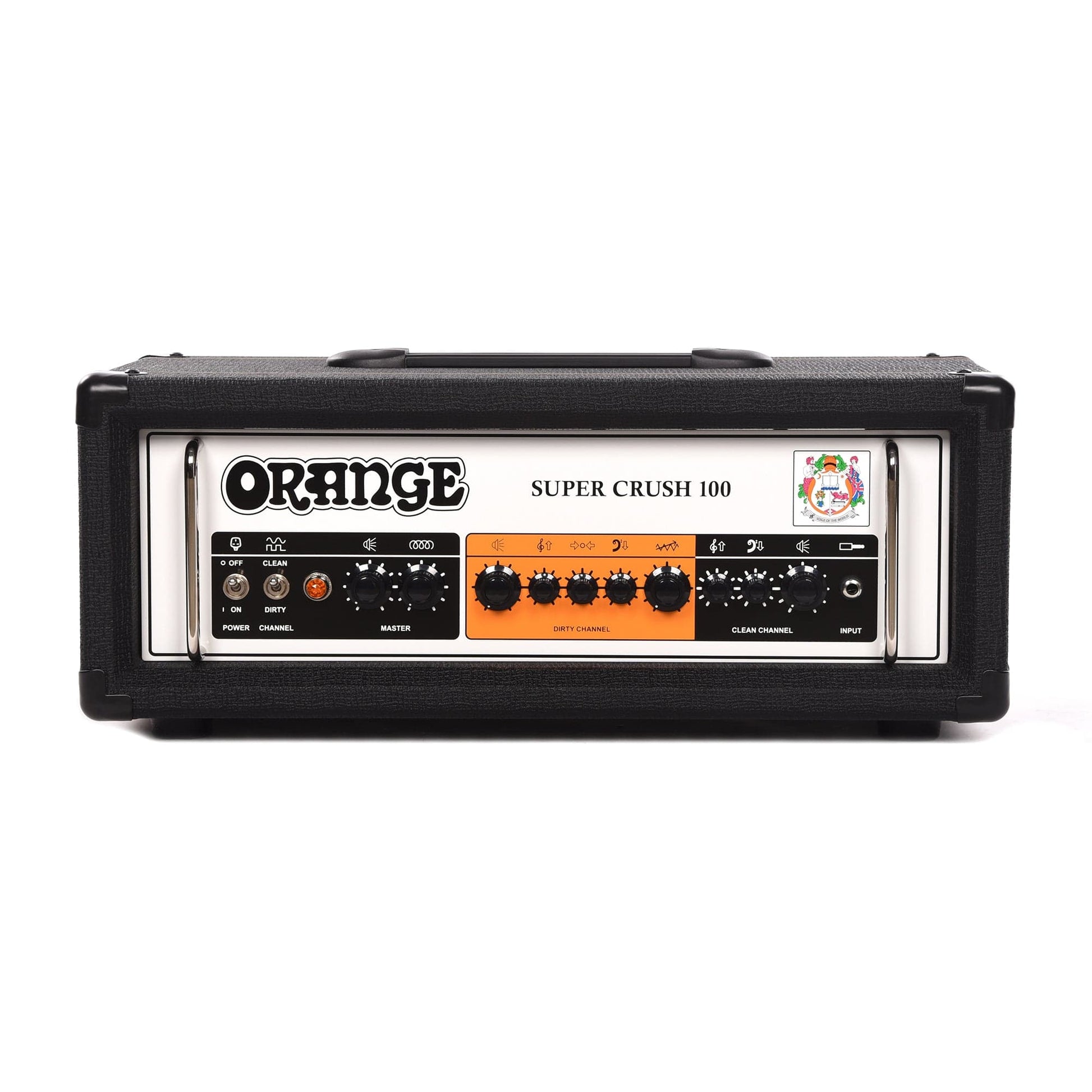 Orange Super Crush 100w Head Black Amps / Guitar Heads