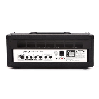 Orange Super Crush 100w Head Black Amps / Guitar Heads