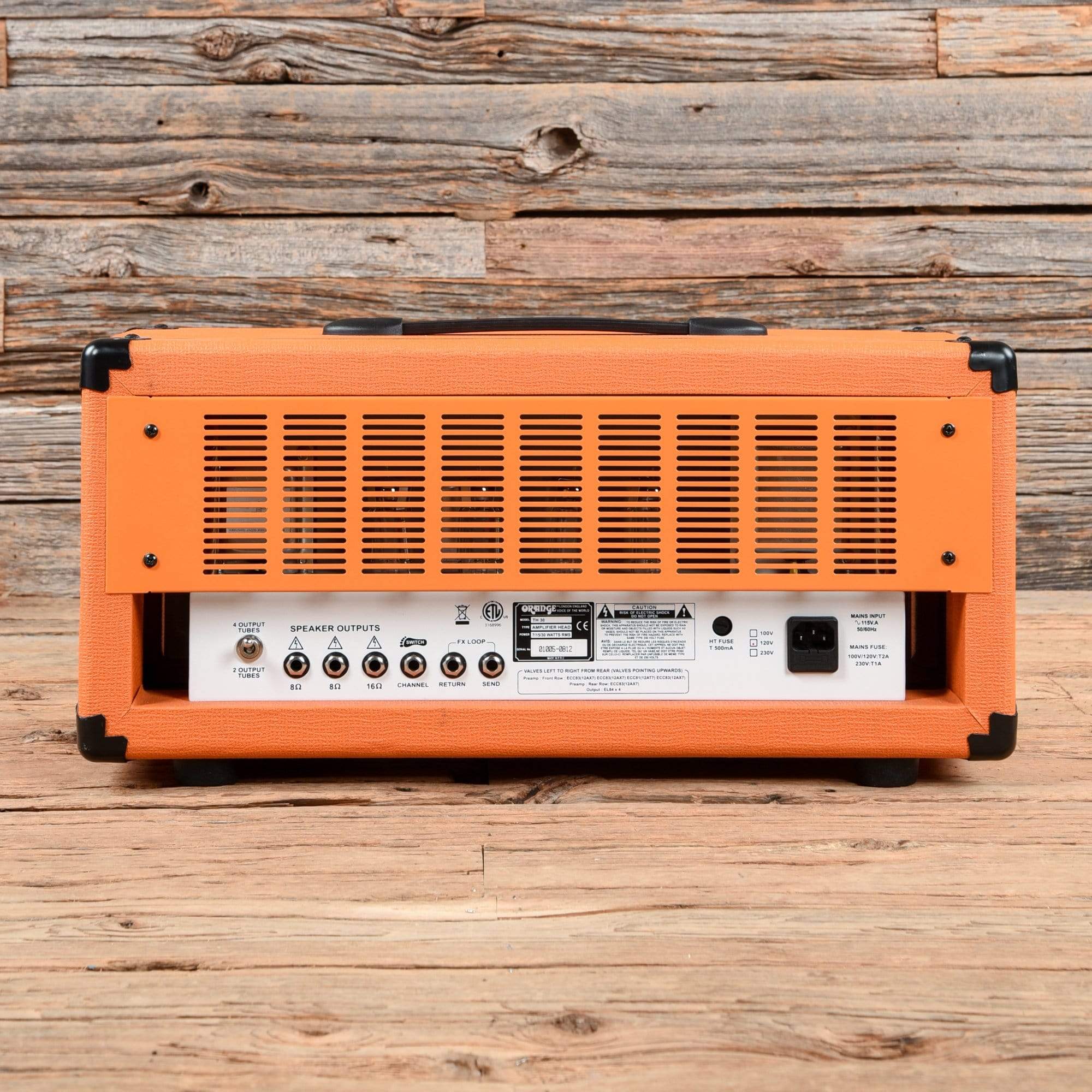 Orange TH30H 30-Watt Twin Channel Guitar Head Amps / Guitar Heads