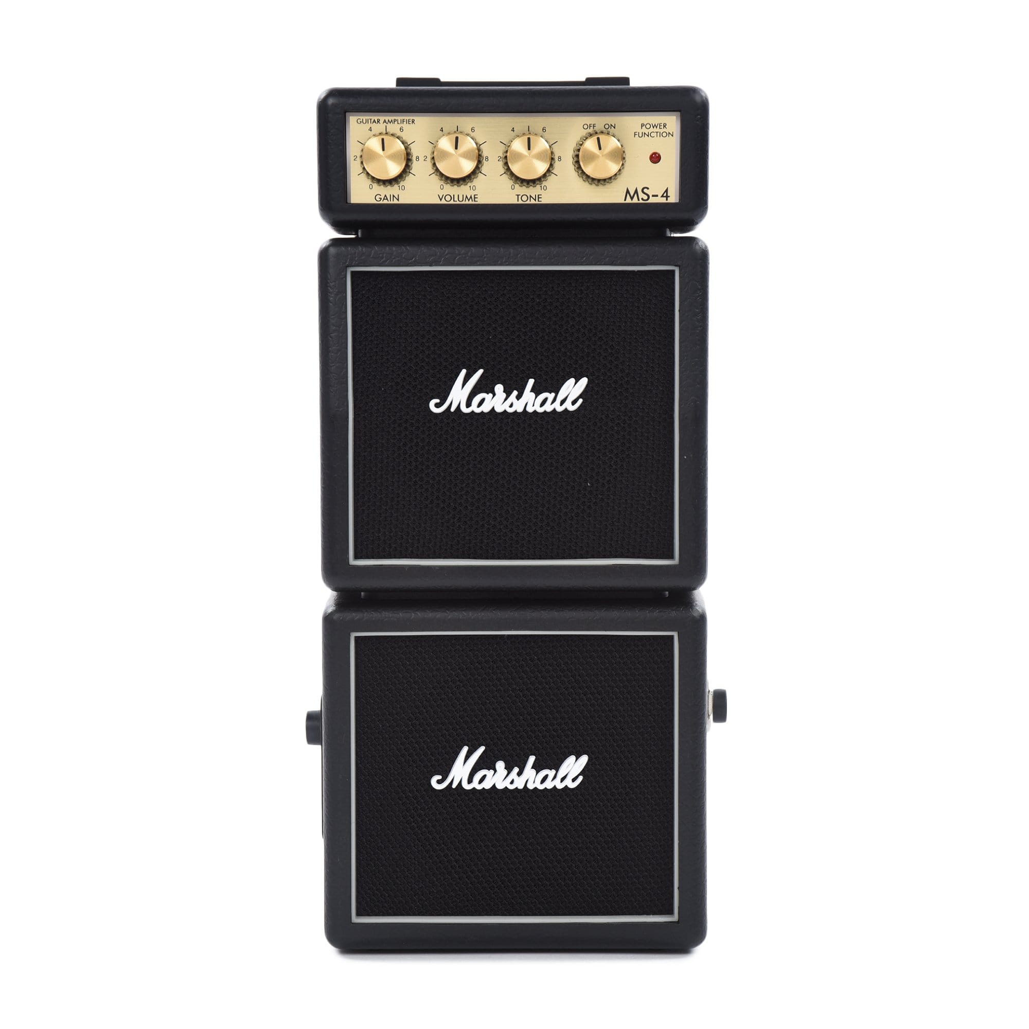 Marshall MS-4 1w Battery-Powered Micro Stack Black – Chicago Music Exchange